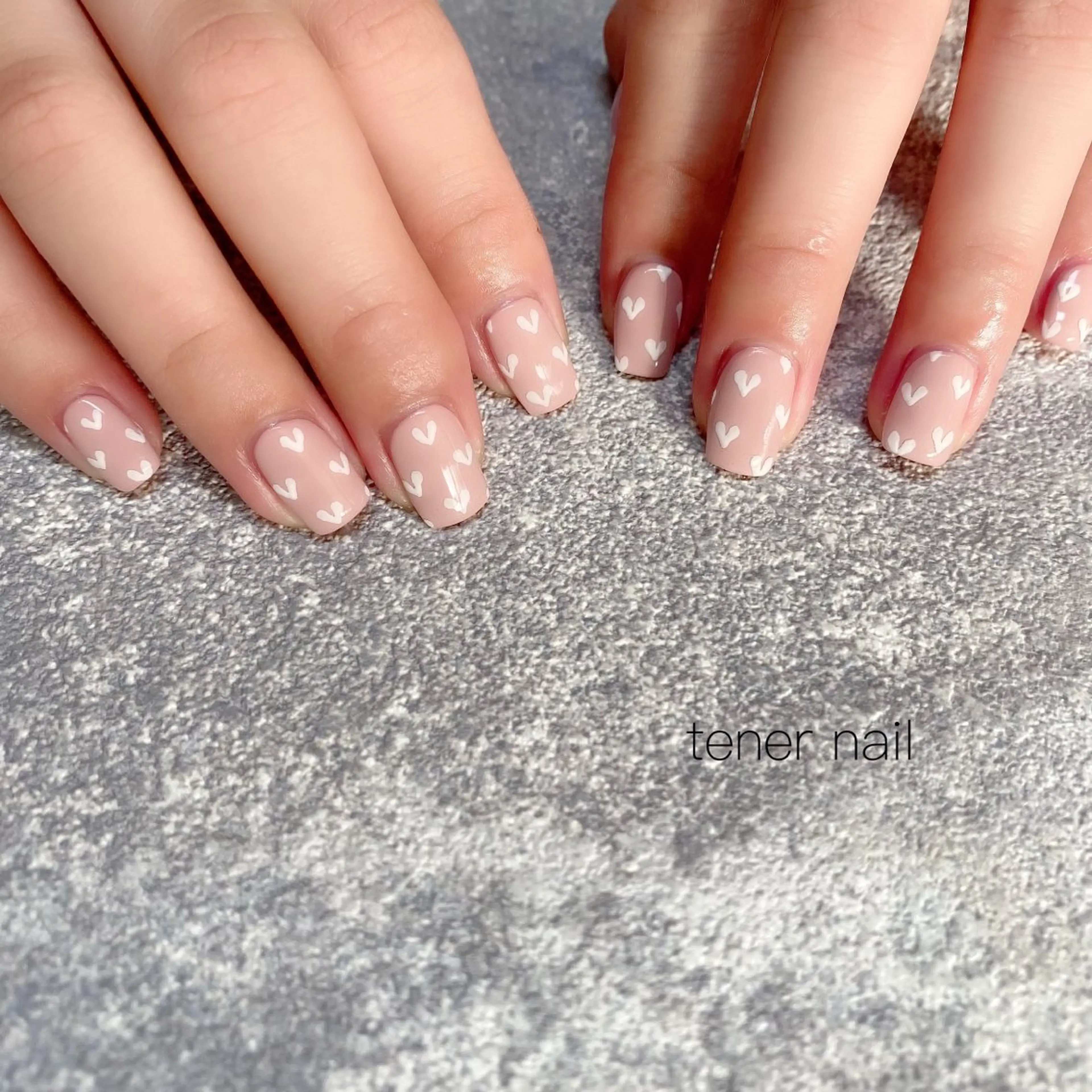 ネイル ハート tener  nail  テネルネイル所属・テネルネイル tener nailのネイルデザイン