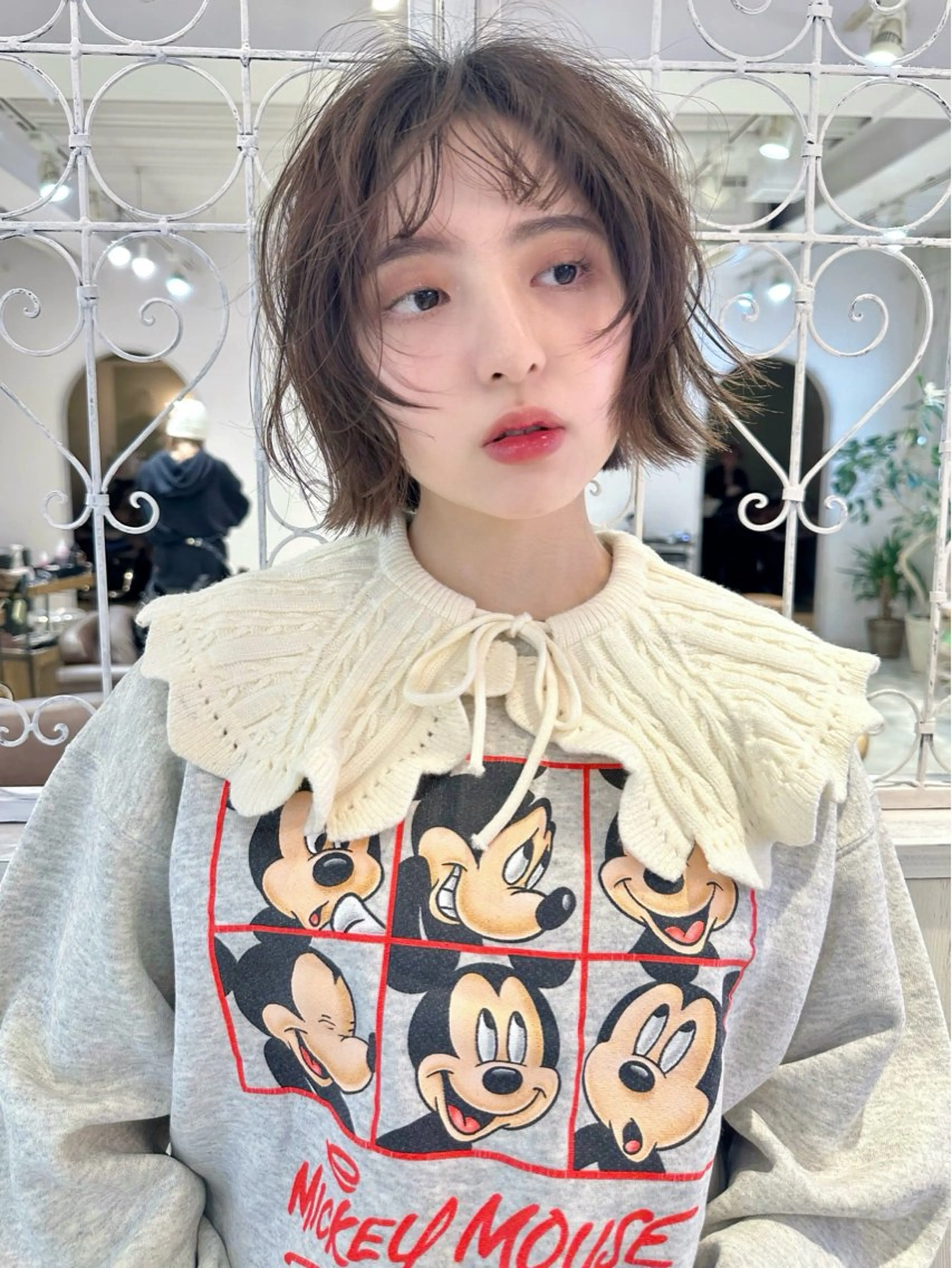 ショート カラー カット ヘアカラー トリートメント トレンドヘア🌿 chinariのヘアスタイル