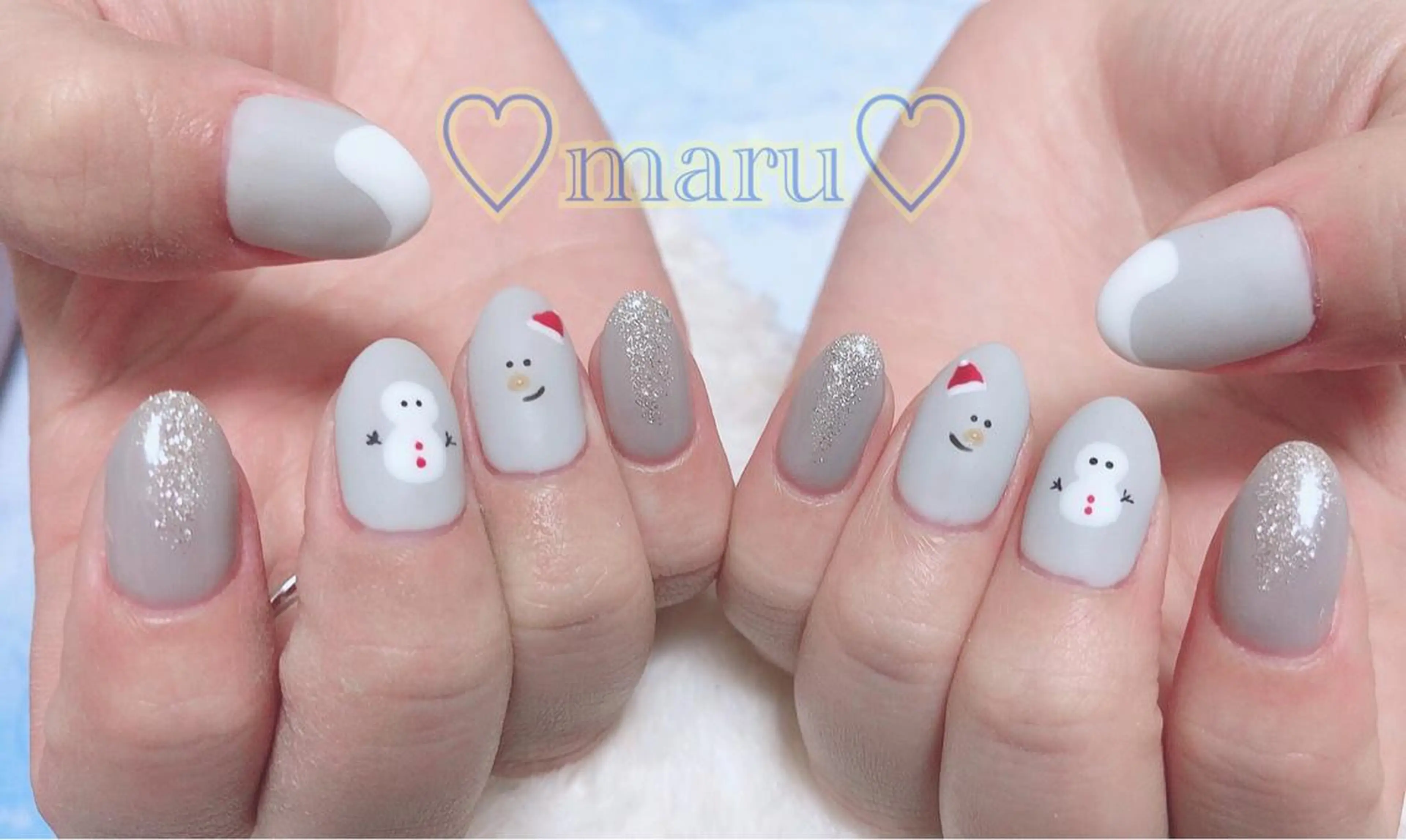 ネイル ハンドネイル フットネイル まるみ ♡のネイルデザイン