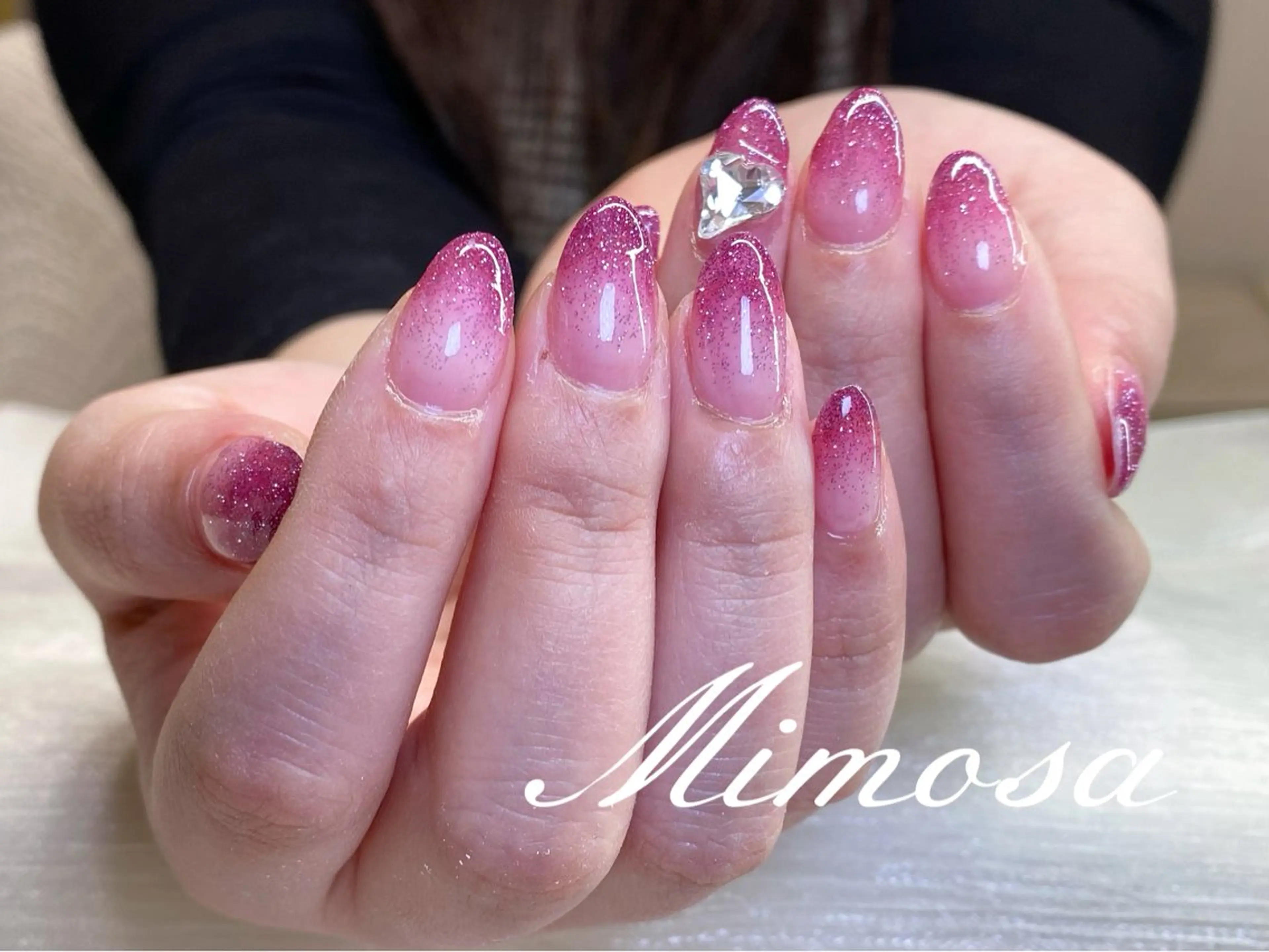 ネイル ハンドネイル 💛Mimosa💛 吉祥寺のネイルデザイン