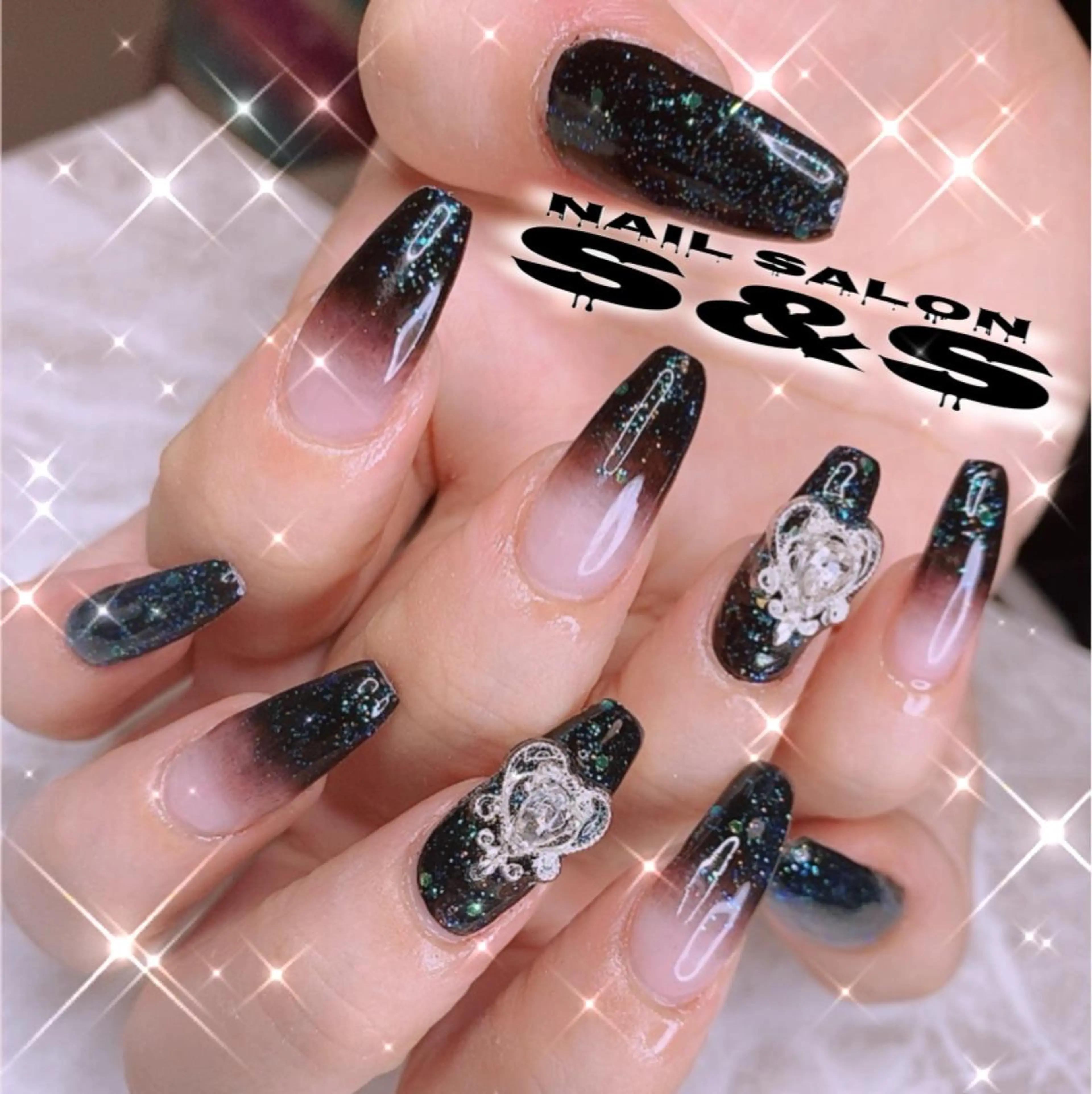 ネイル 長さ出し メンズネイル 持ち込み スカルプネイル S&S 村田小百合のネイルデザイン