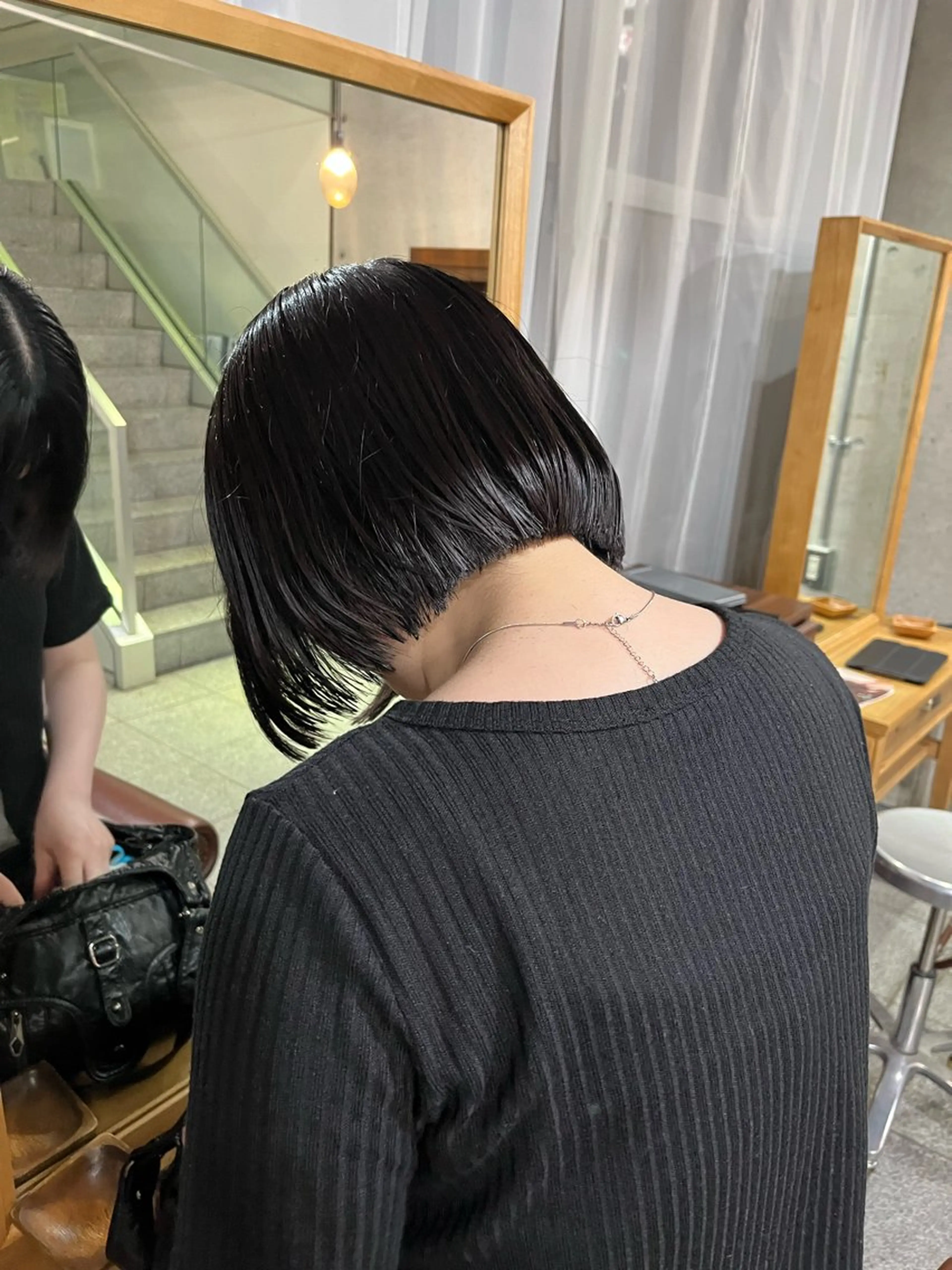 ミディアム ボブ 顔周りカット ARUE所属・SATO KUREA ✨のヘアスタイル