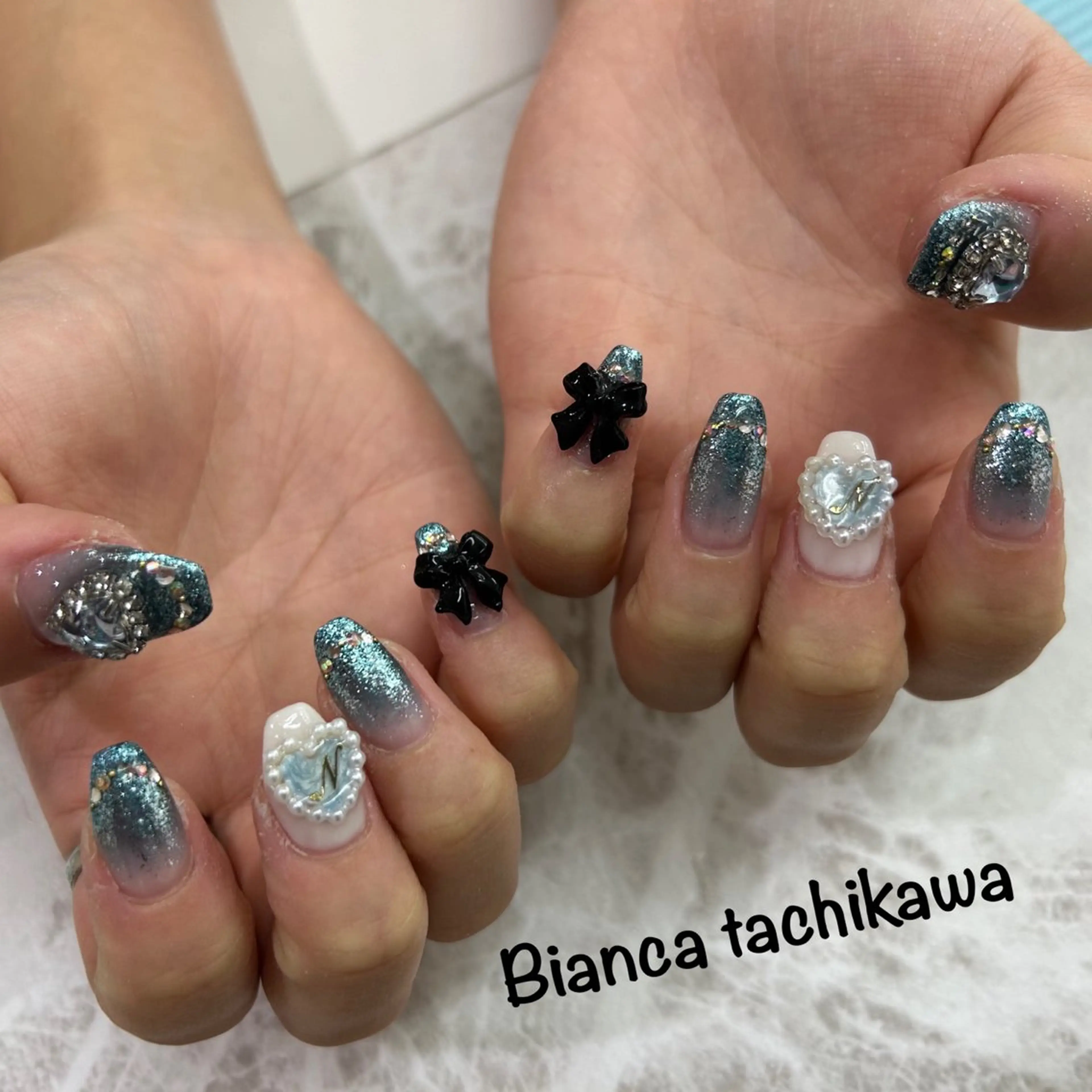 ネイル Bianca 立川店 小川のネイルデザイン