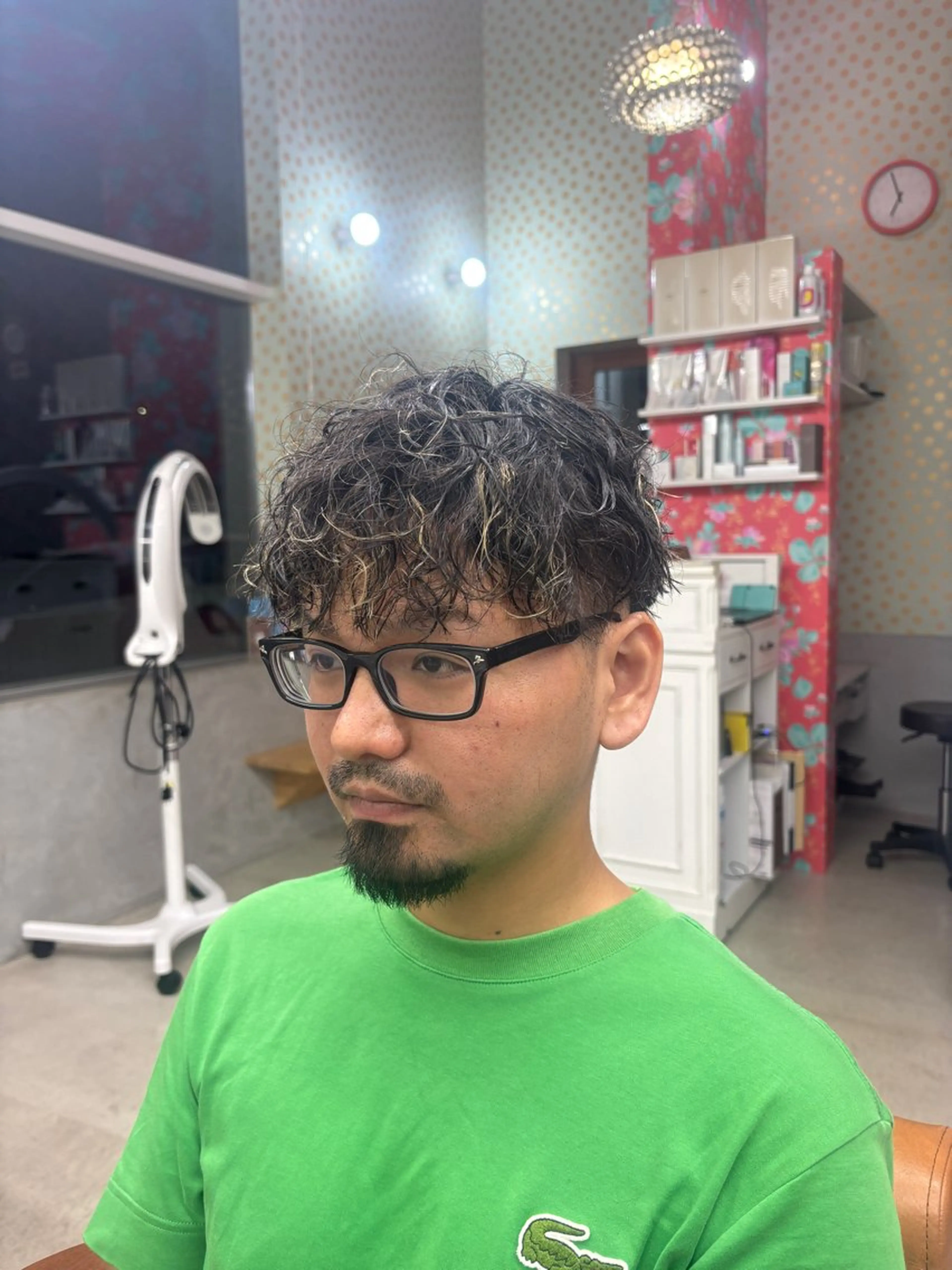 メンズ 休業 中のヘアスタイル