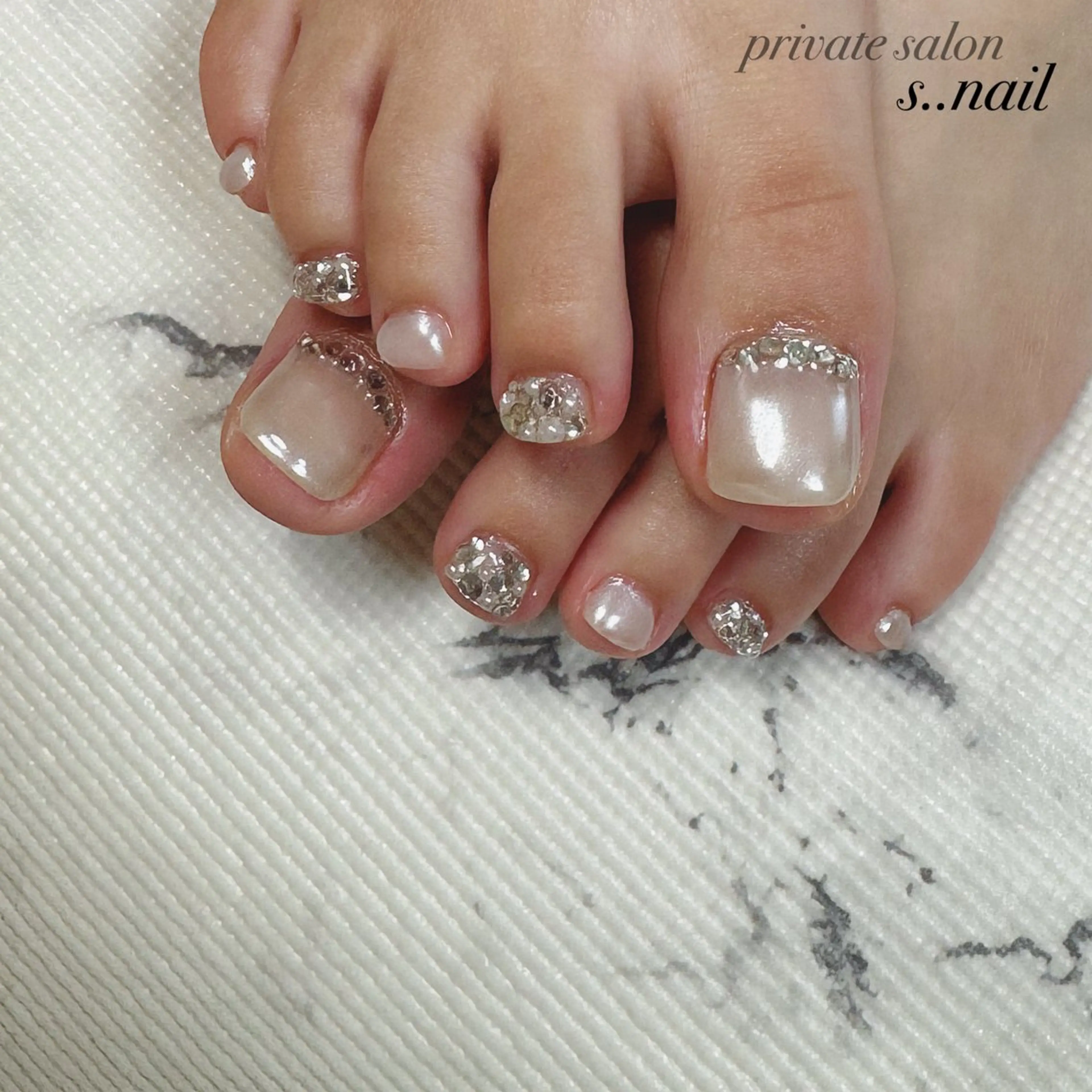 ネイル ミラーネイル ハンドネイル フットネイル s..nail / MORITAのネイルデザイン