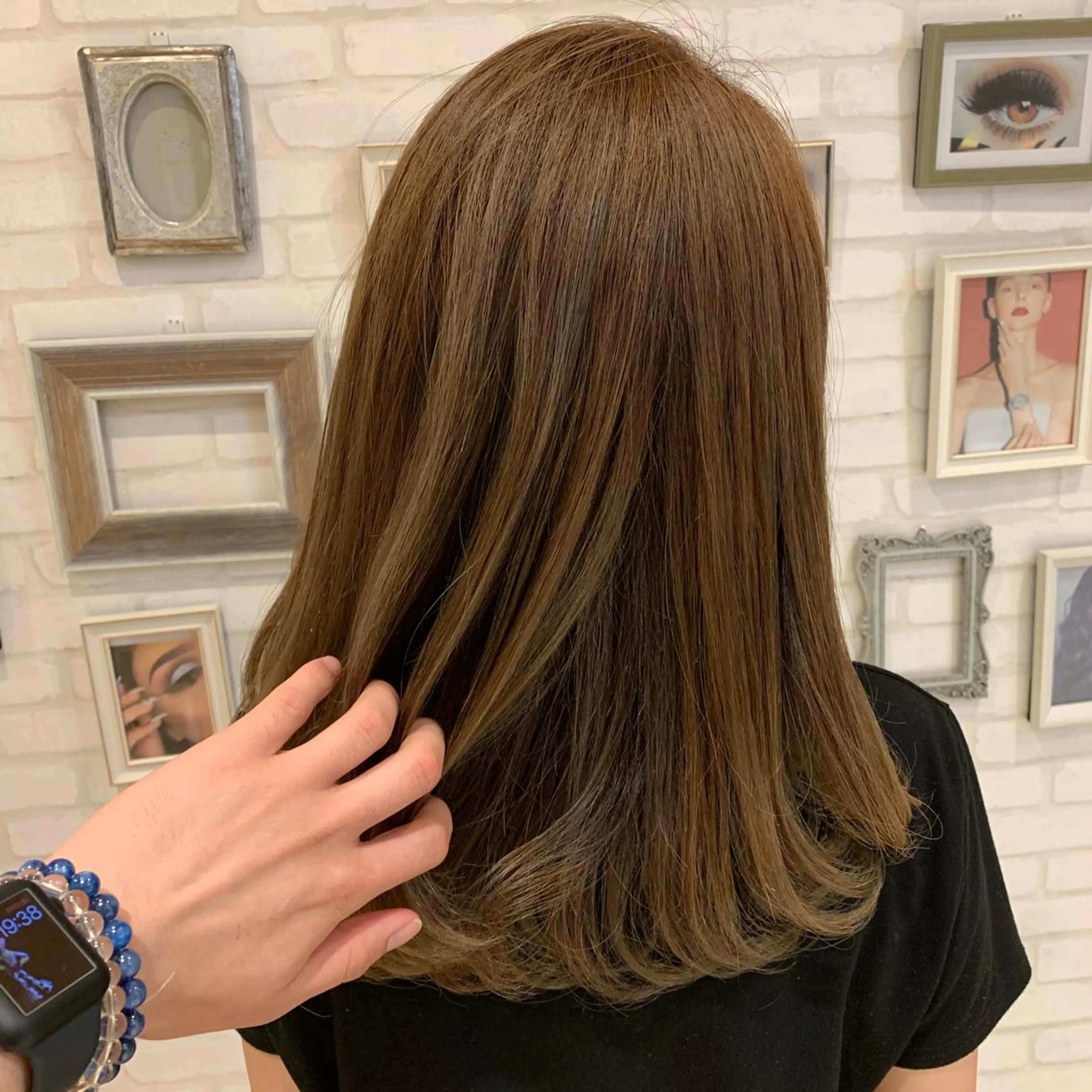 ミディアム ému エミュ　hair &spa所属・近藤 みゅうまのヘアスタイル