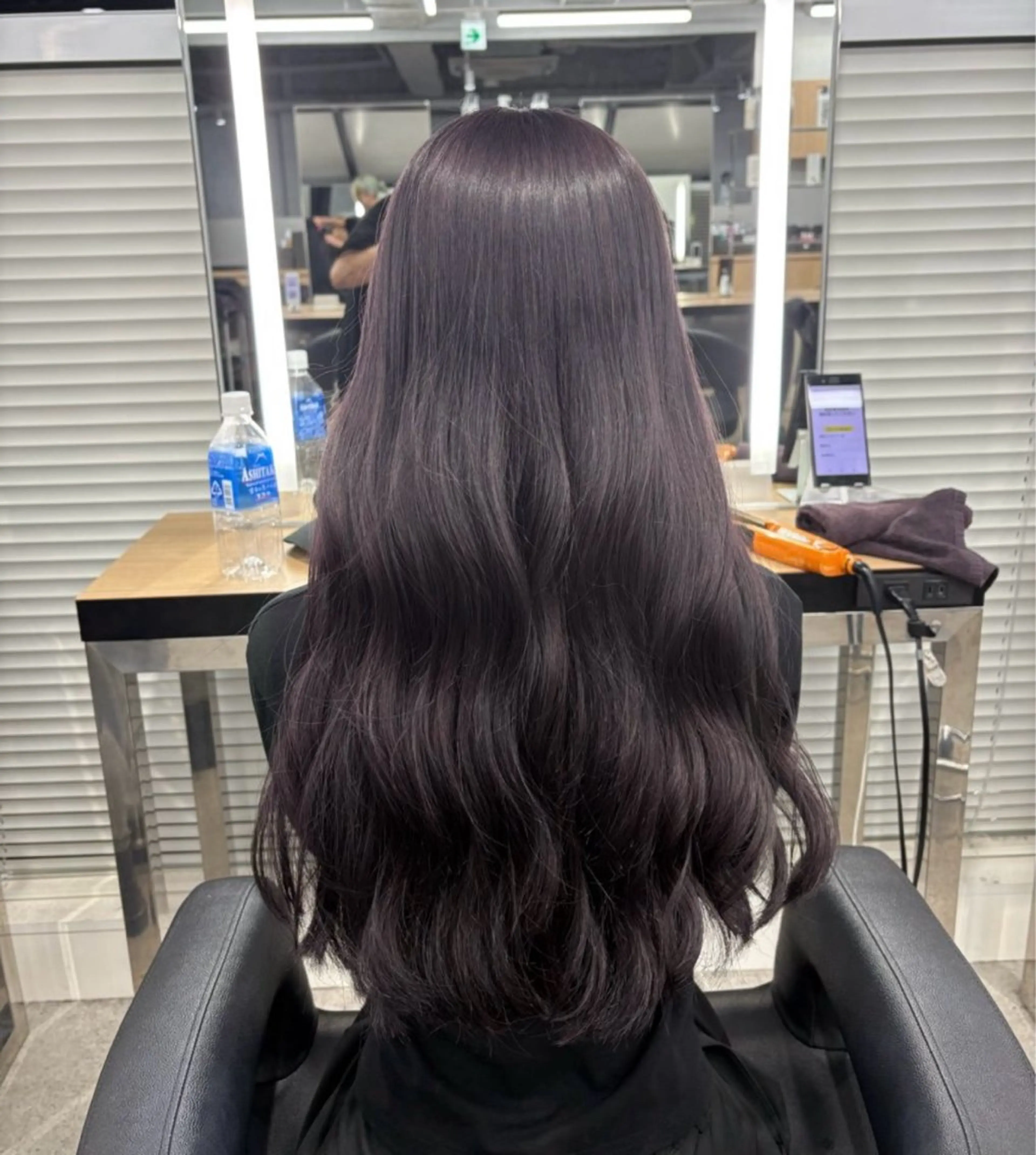 ロング ヘアカラー miku/ラベンダー 透明感カラー🪻❤︎のヘアスタイル