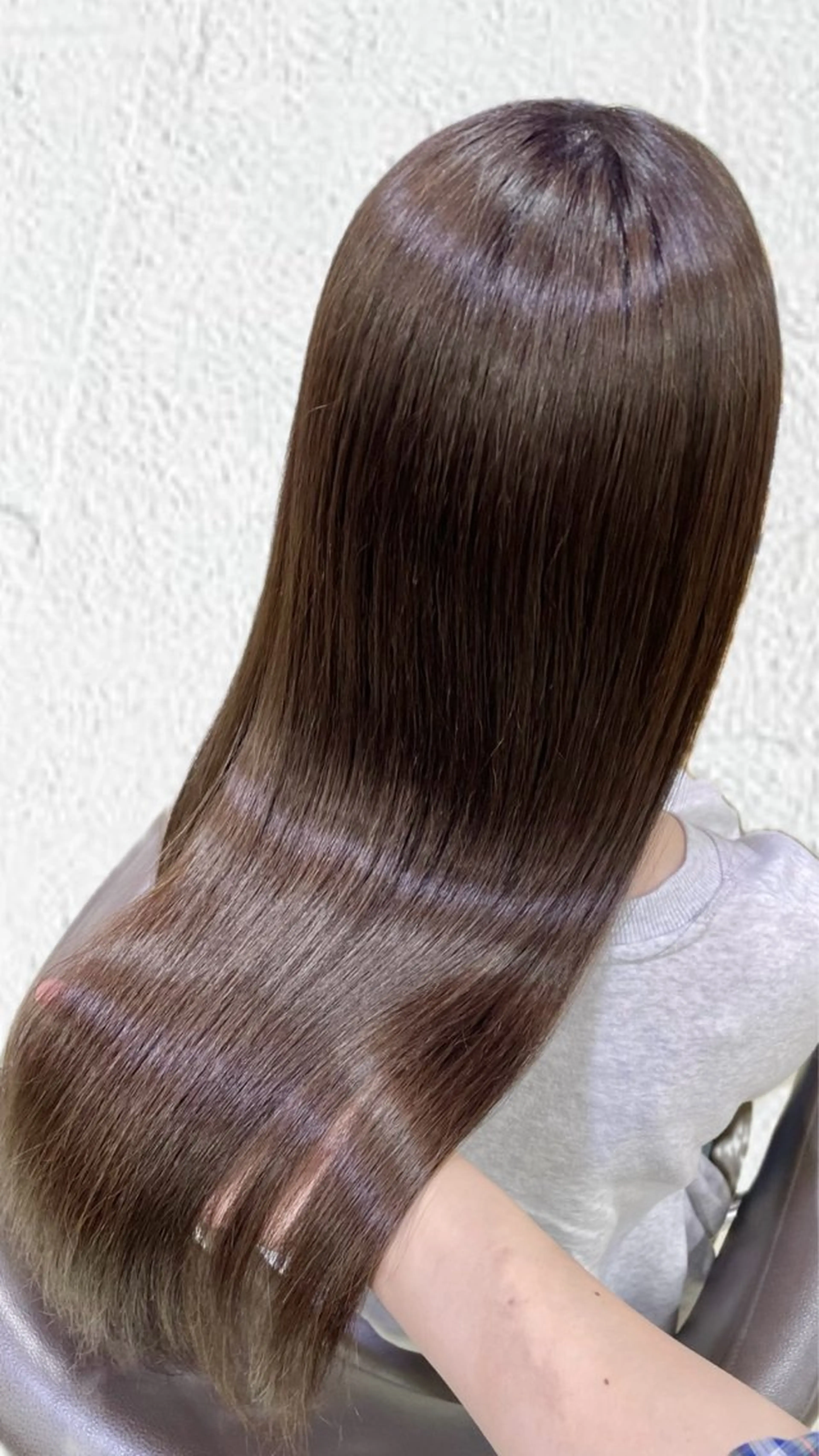 ロング 髪質改善 トリートメント ヘアカラー トリートメント 艶髪カラー🫧 髪質改善🪽萩原のヘアスタイル