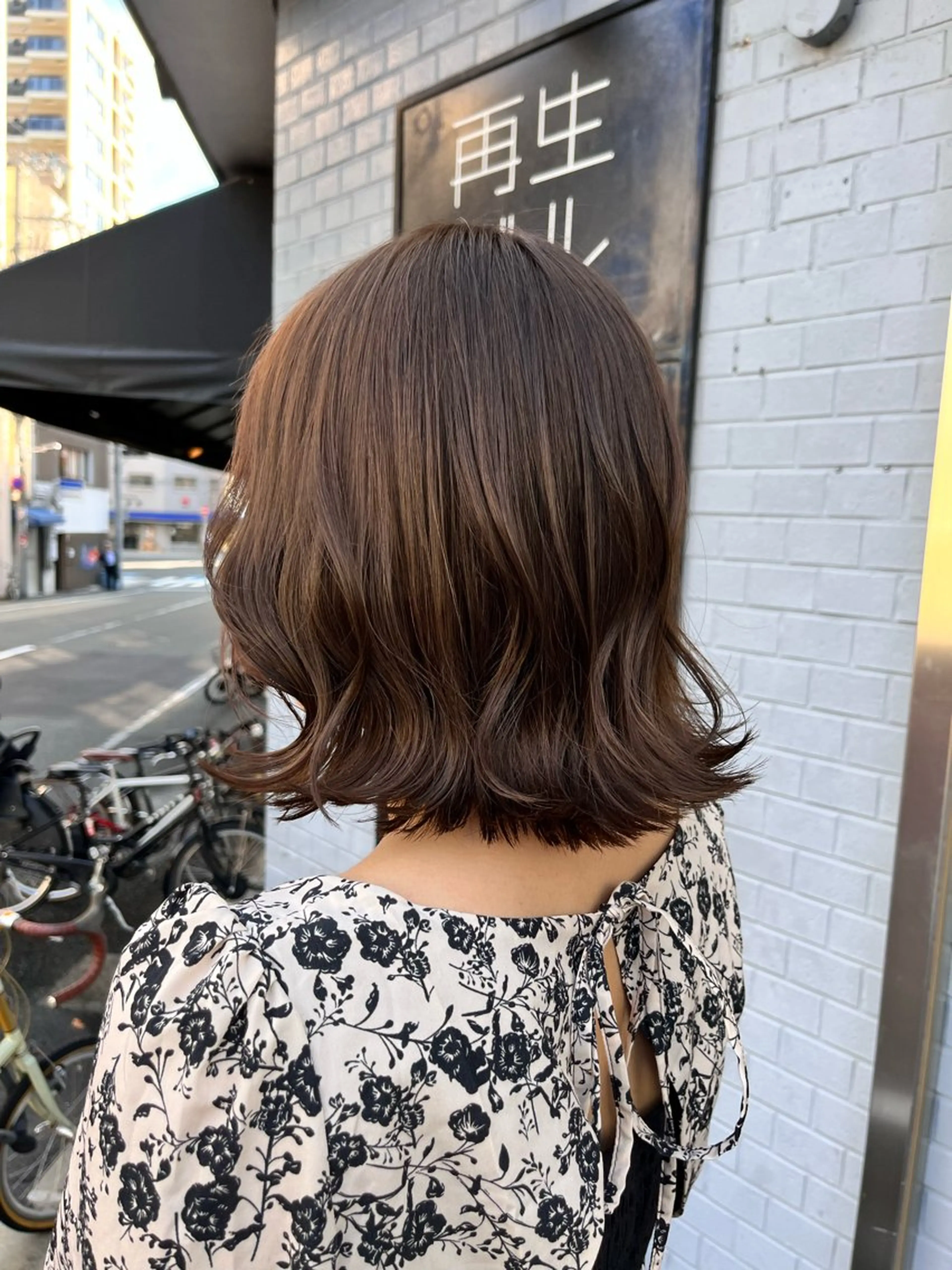 ミディアム ヘアカラー °ʚ ふじくら なつみɞ°のヘアスタイル