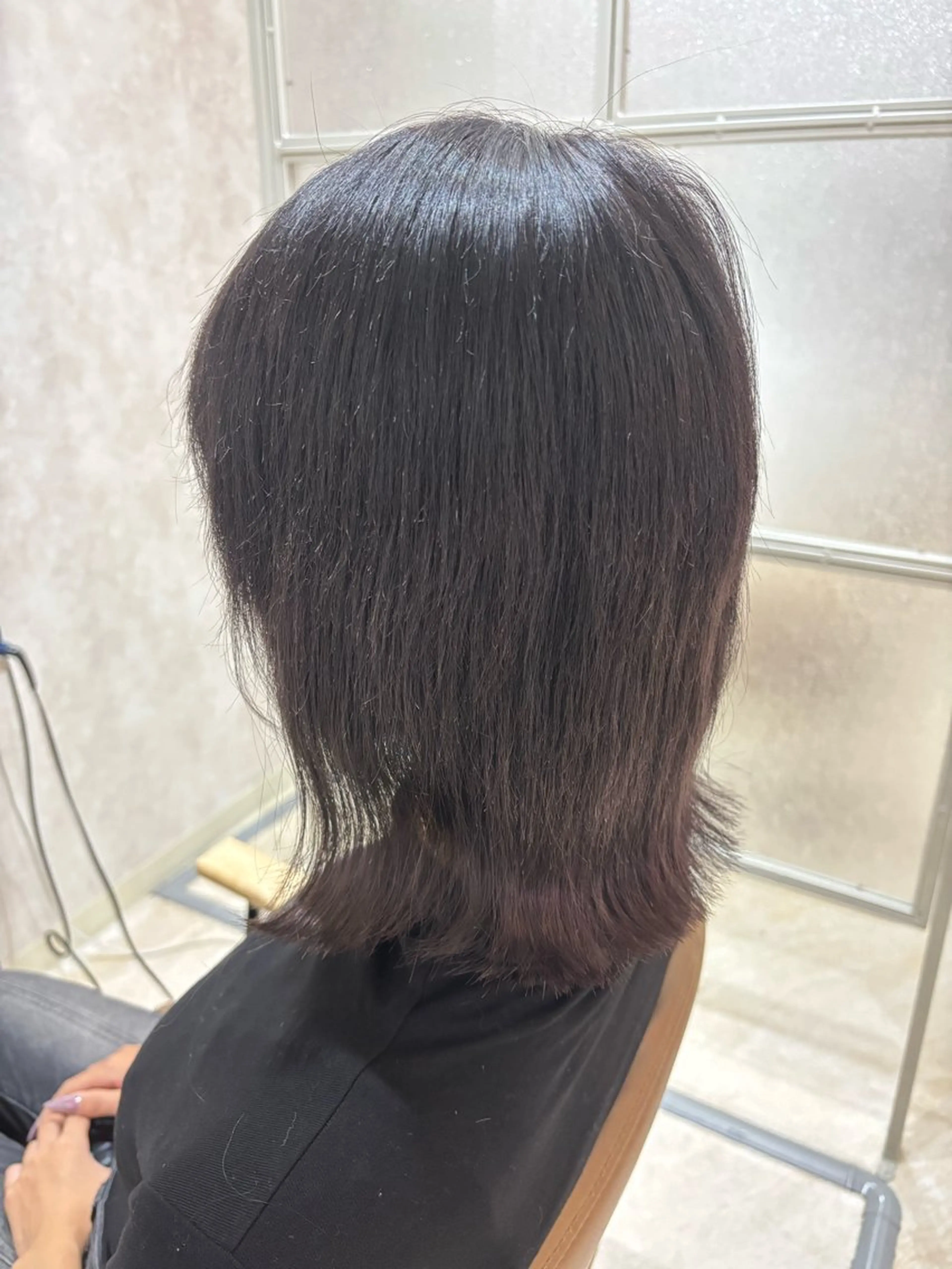ミディアム ヘアカラー ダブルカラー艶カラー Chihayaのヘアスタイル