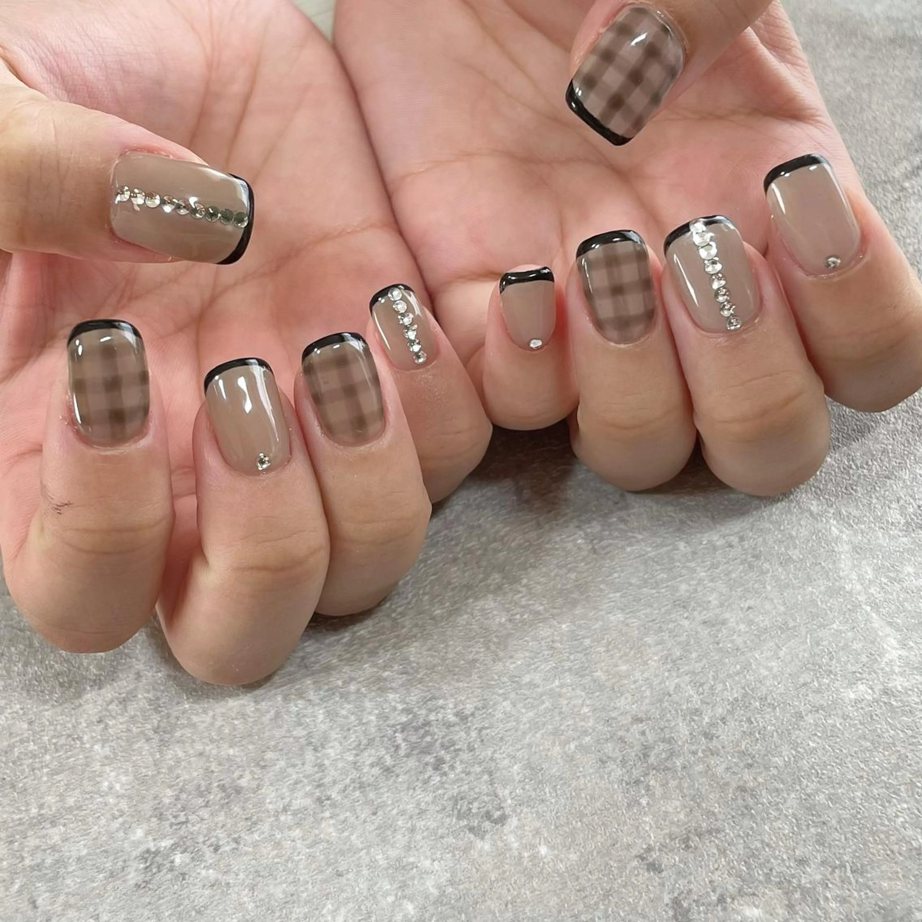 ネイル ジェルネイル 東 千夏のネイルデザイン