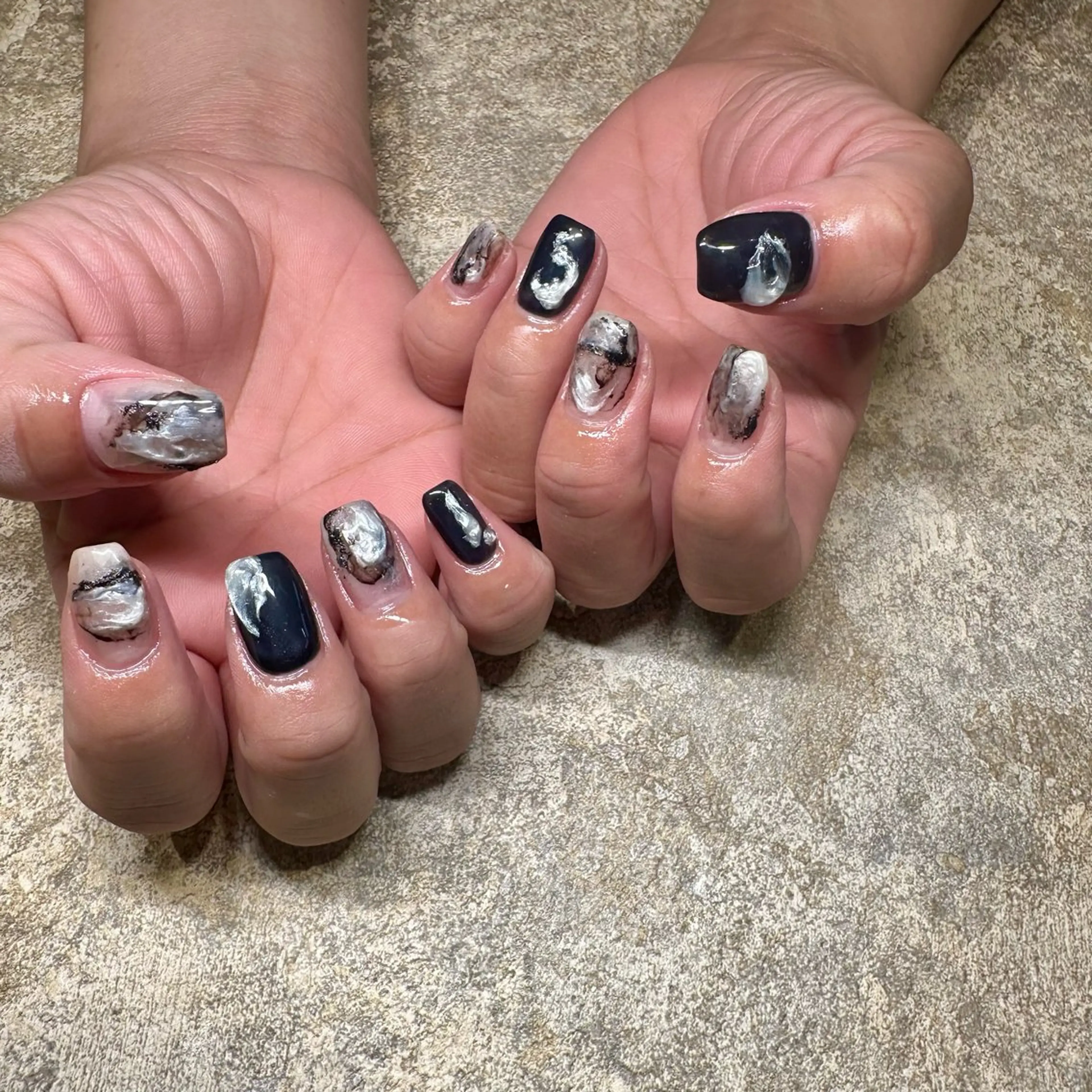 ネイル ハンドネイル Risa　/ EARTH小山のネイルデザイン