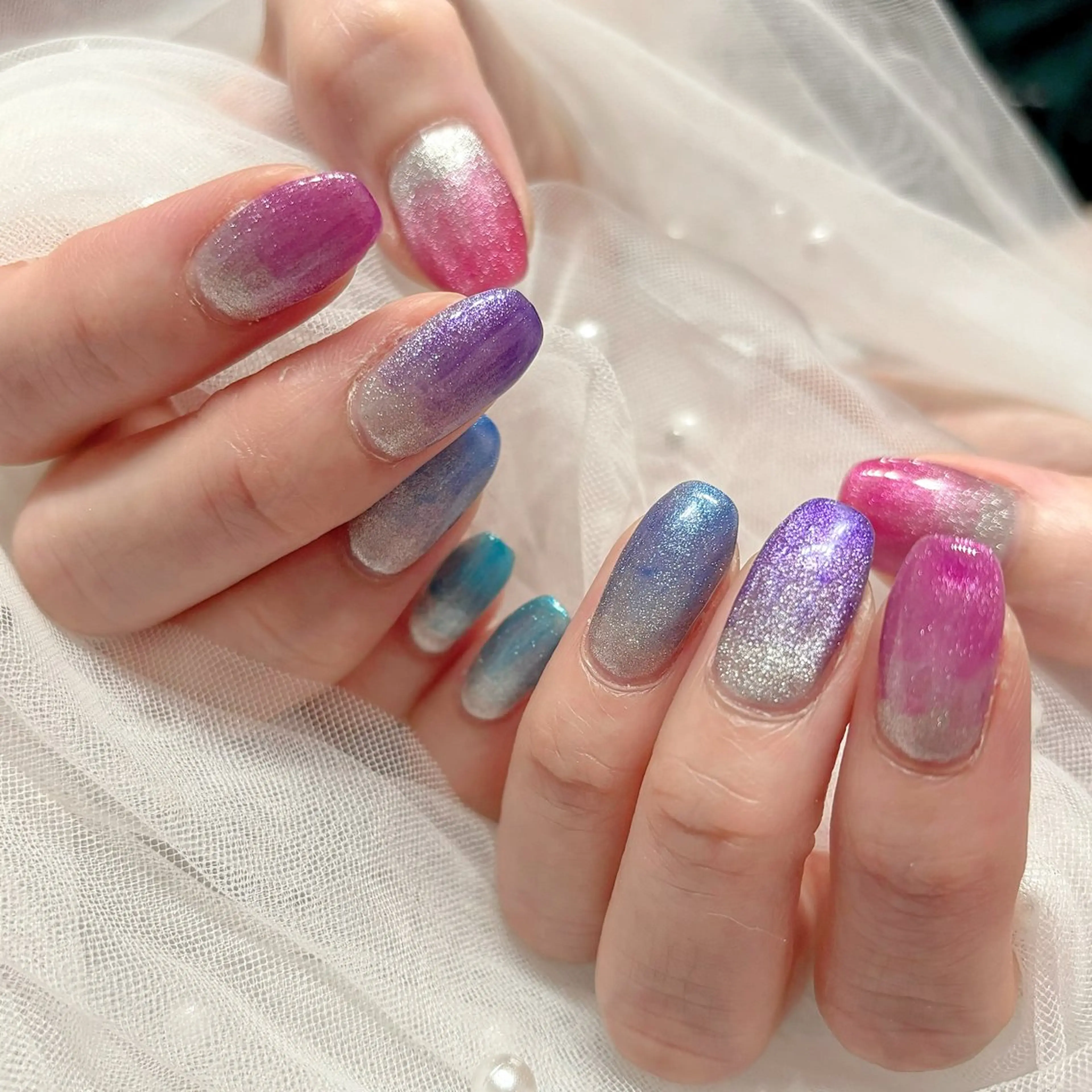 ネイル ハンドネイル あ きのネイルデザイン