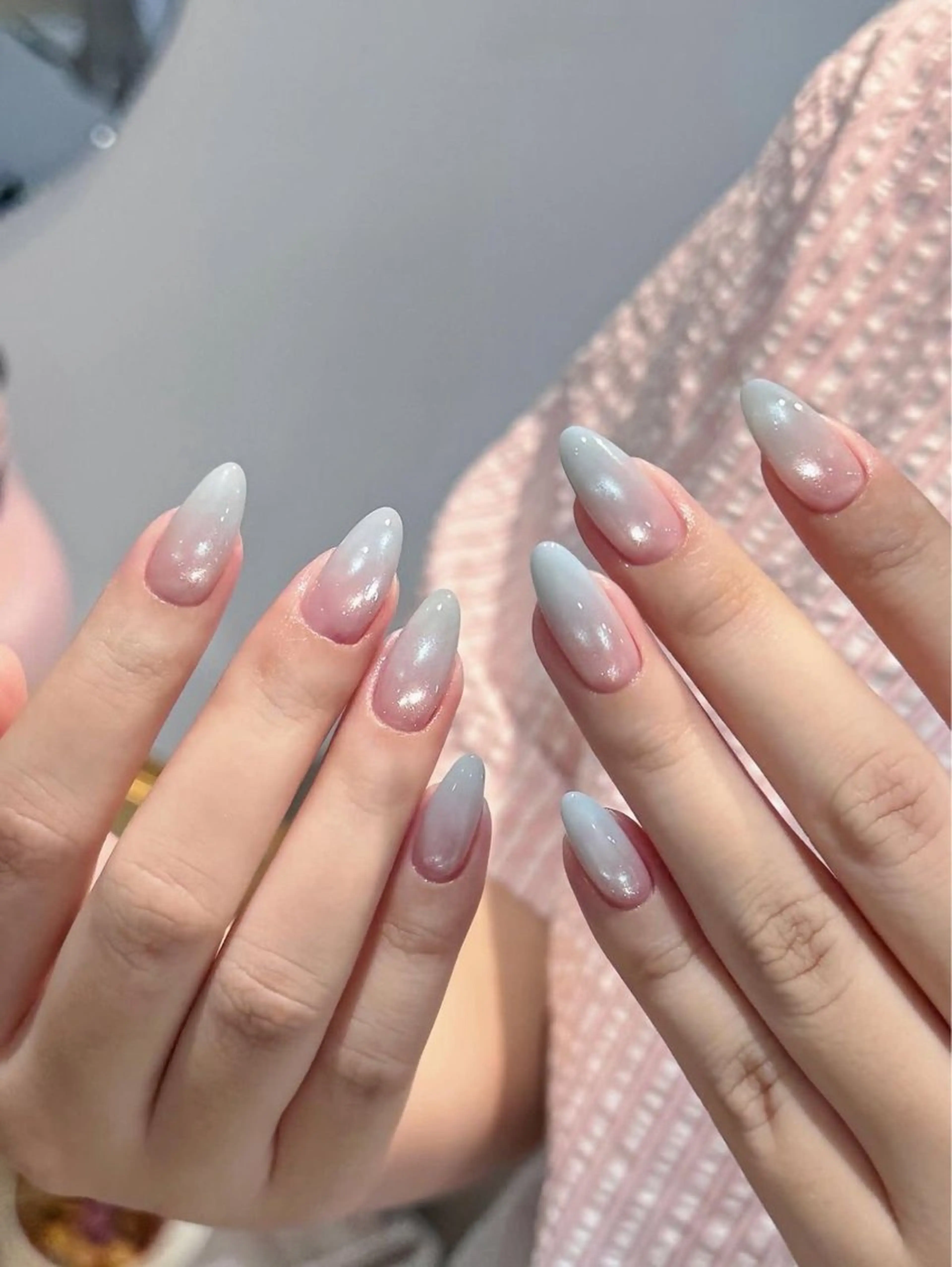 ネイル チークネイル フットネイル フレンチネイル グラデーション 韓国ネイル Yuki nail staffのネイルデザイン