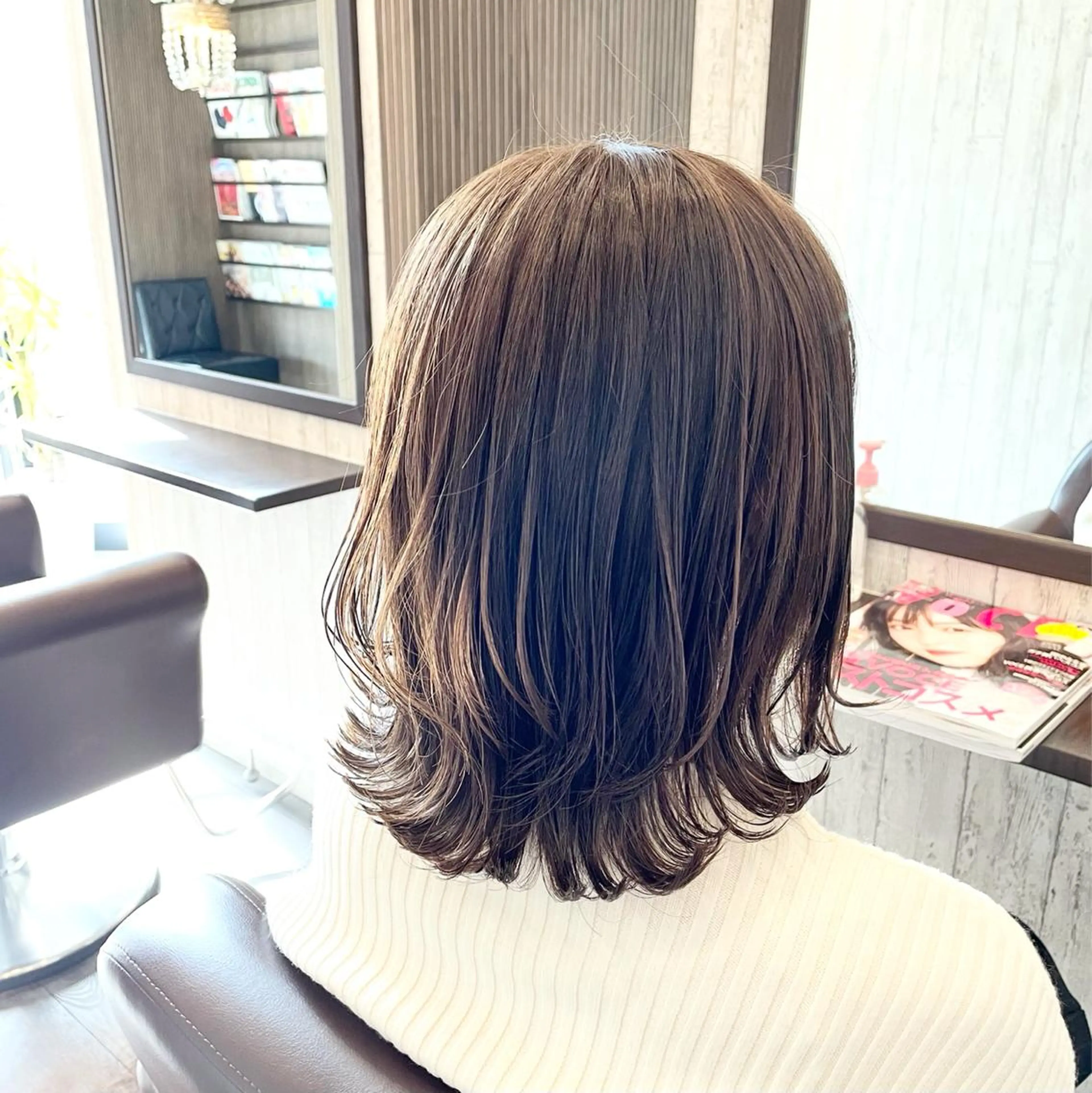 ミディアム 髪質改善&Spa fee 南越谷店2号店所属・岩井 夏生のヘアスタイル