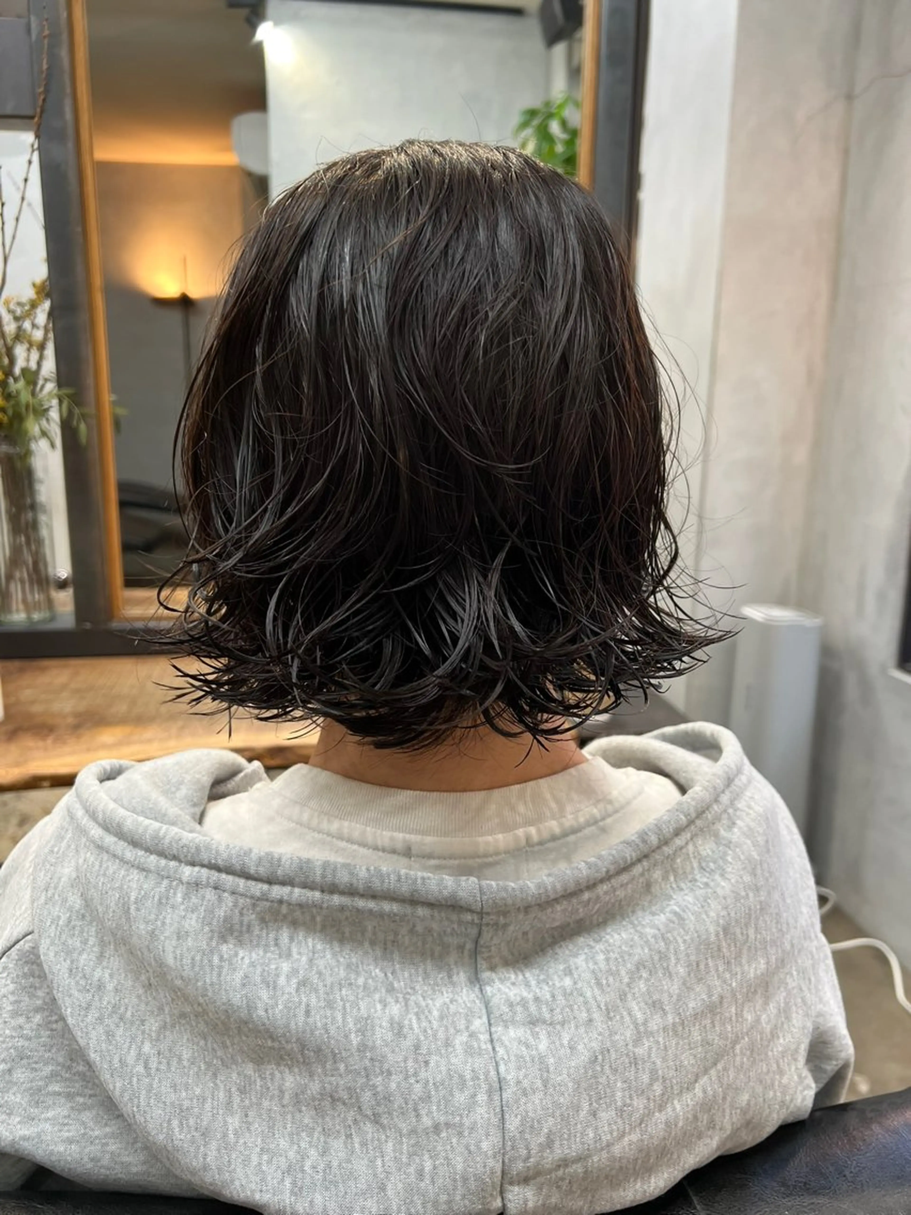 ミディアム パーマ 【BELLA】 KONI/阿倍野のヘアスタイル