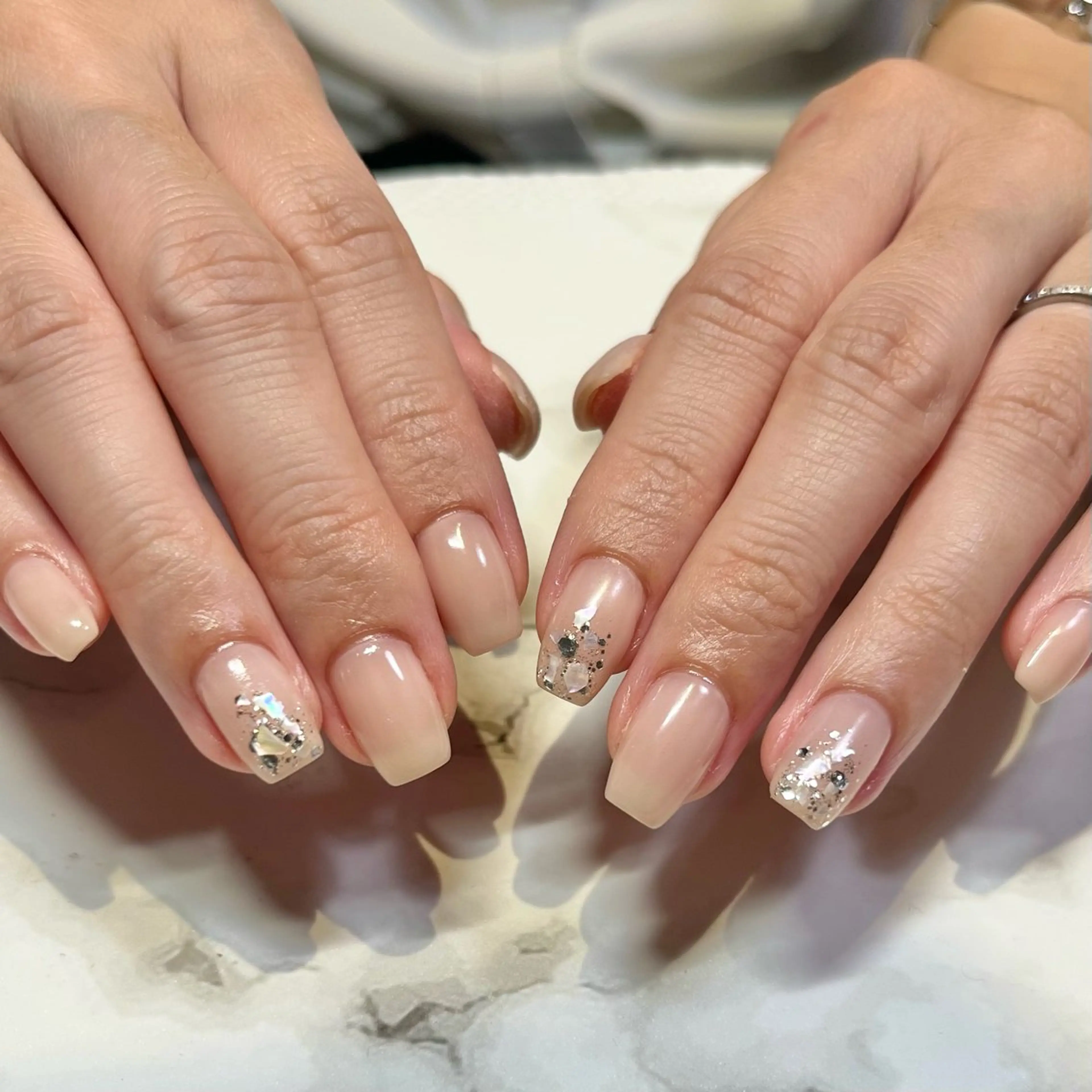 ネイル アートネイル ワンカラーネイル ハンドネイル TOPAZ恵比寿所属・Tsuno Nagisaのネイルデザイン