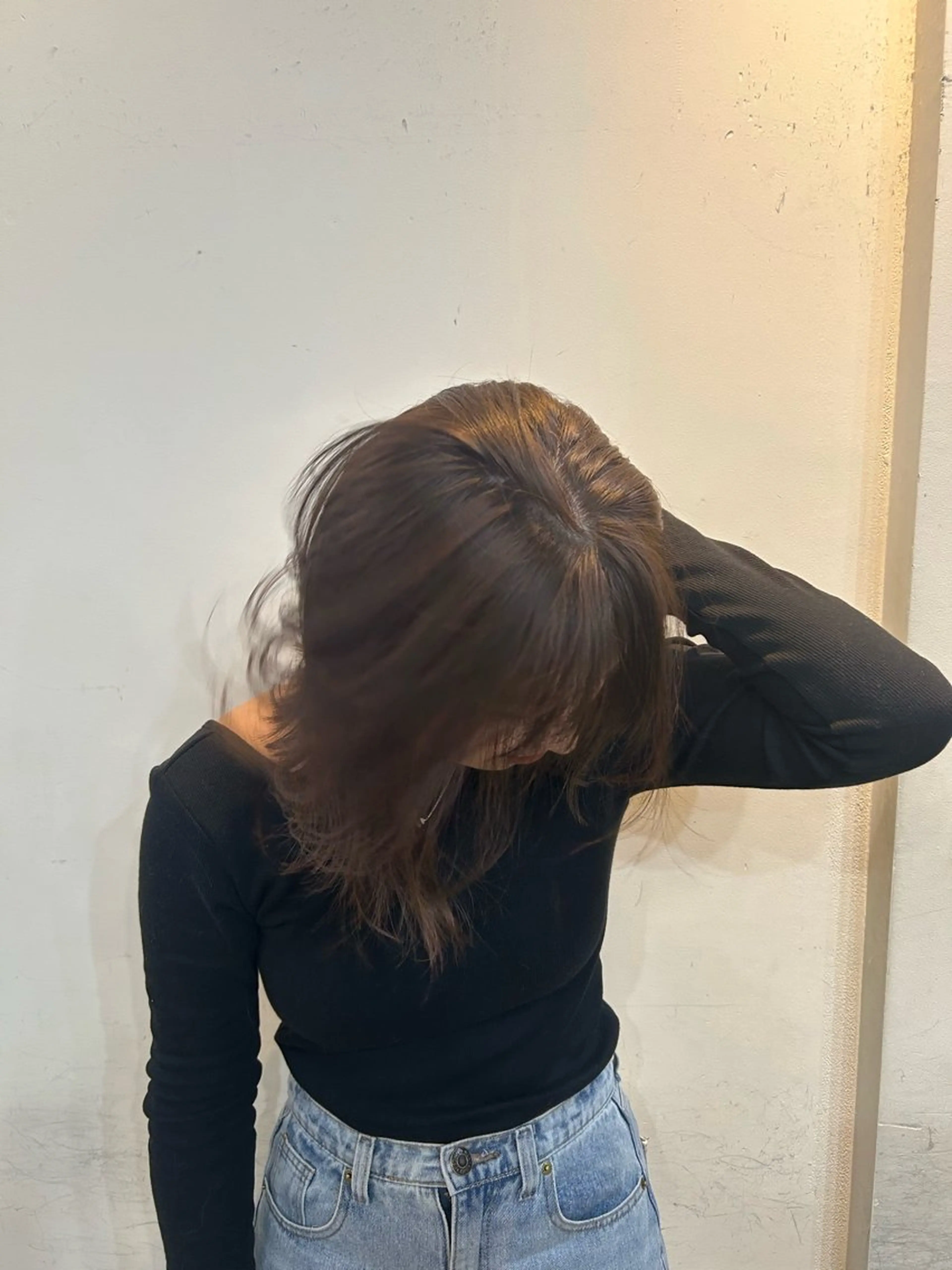 セミロング カラー ヘアカラー 似合わせ🕰️銀座 /Kaoruko🌱のヘアスタイル