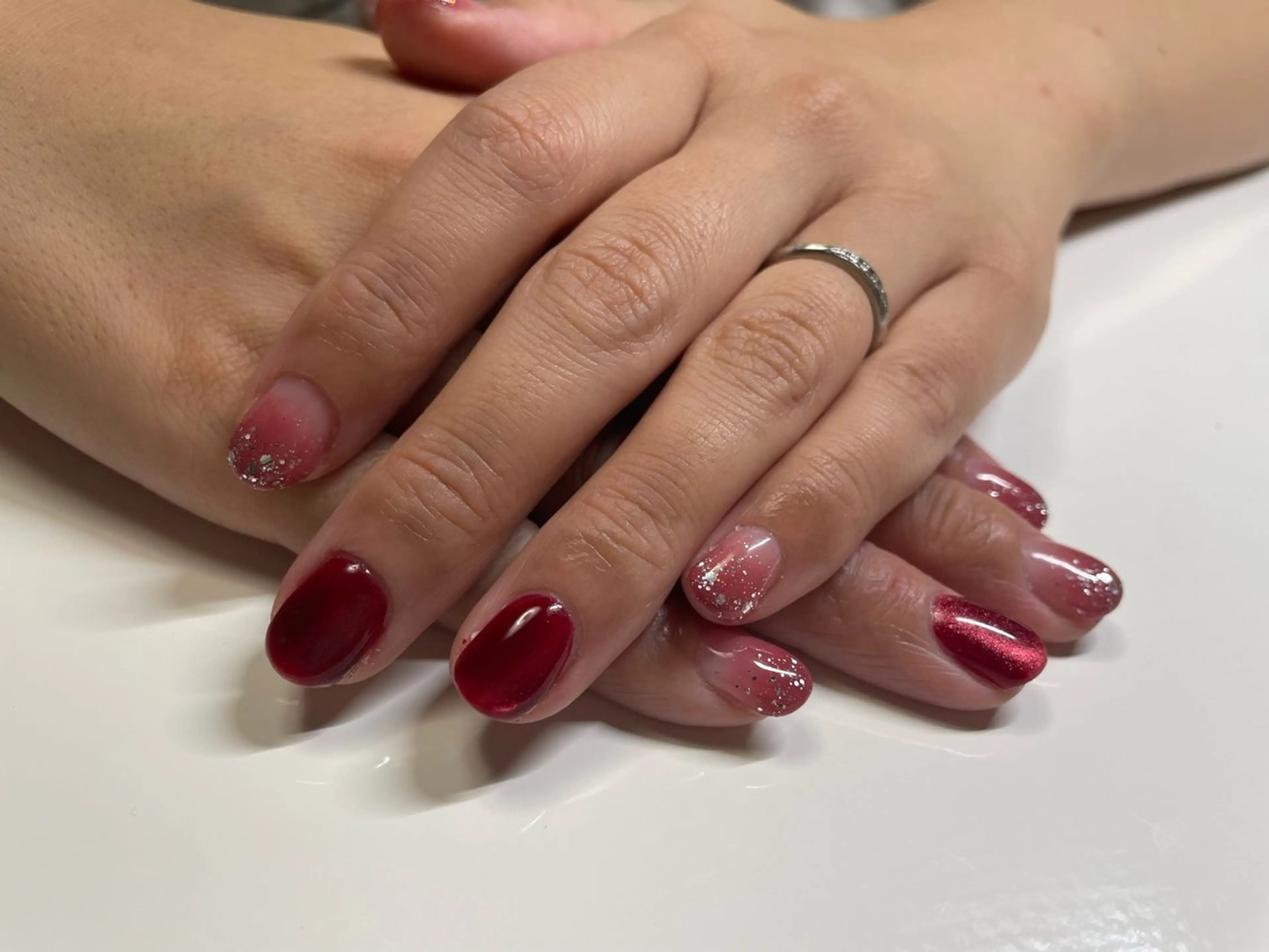 ネイル マグネットネイル ハンドネイル ネイルサロン Purimaのネイルデザイン