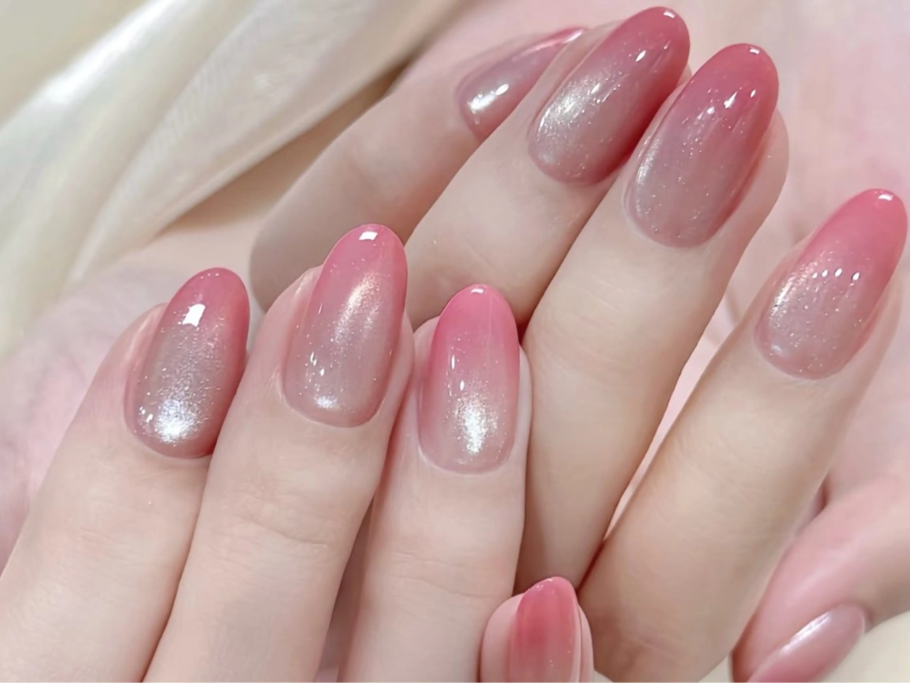 ネイル フレンチネイル 韓国ネイル 持ち込み スカルプネイル ワンホンネイル ハンドネイル Speraネイル 大宮店🎀のネイルデザイン