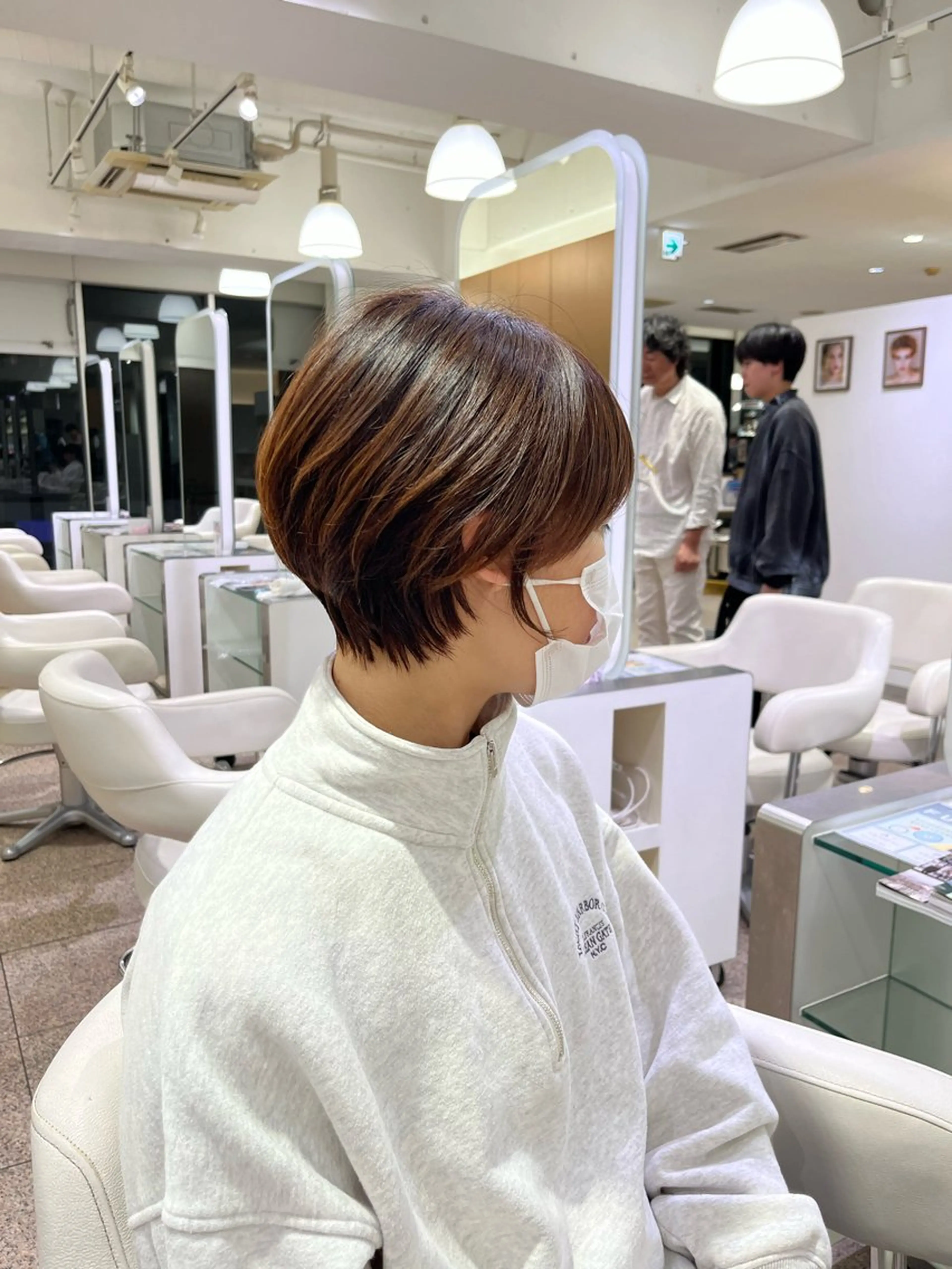 ショート くびれヘア ショートヘア トリートメント 天神 大名 ショート ボブ 宇土あやかのヘアスタイル