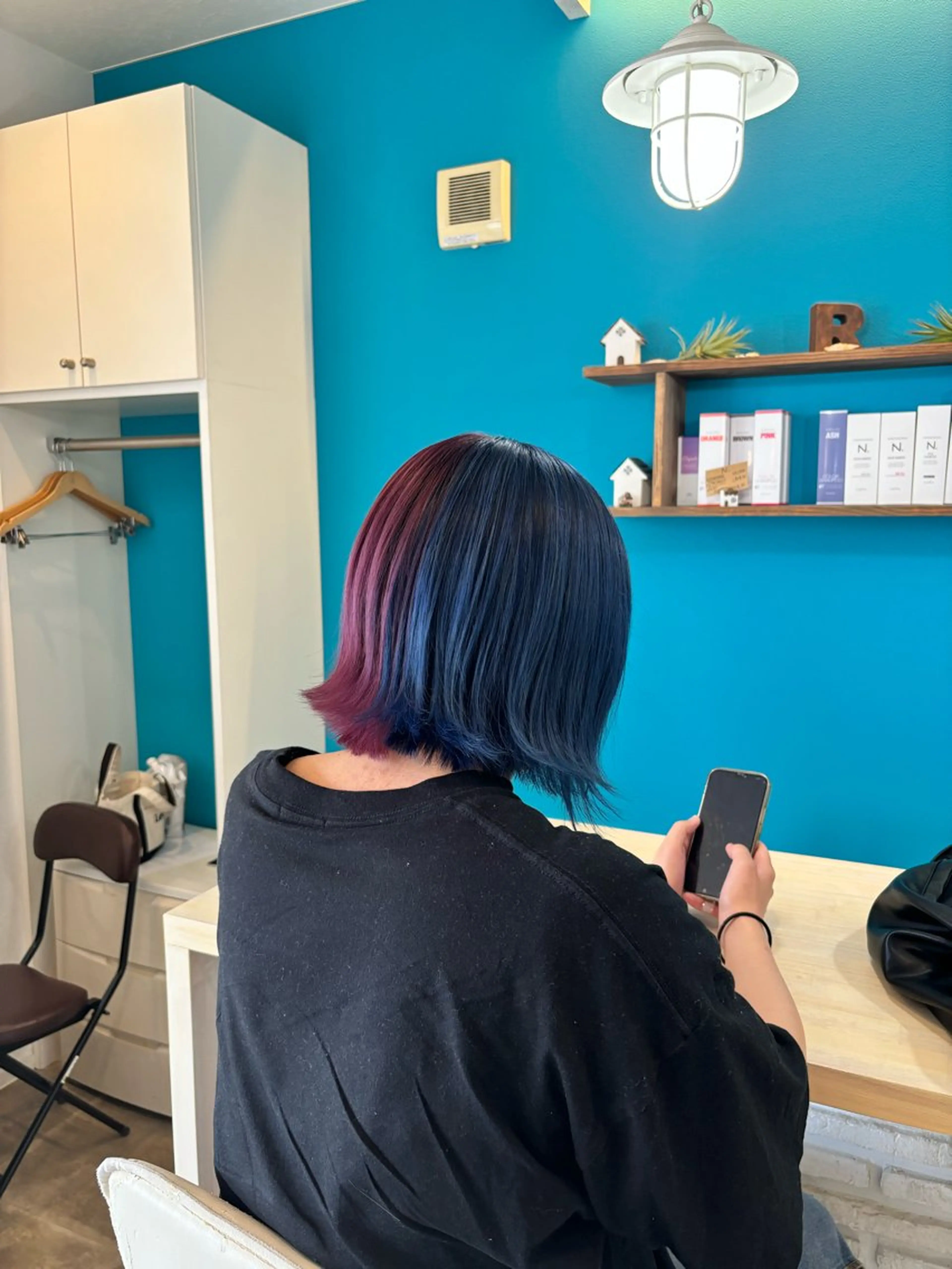 カラー rough所属・神 日向のヘアスタイル