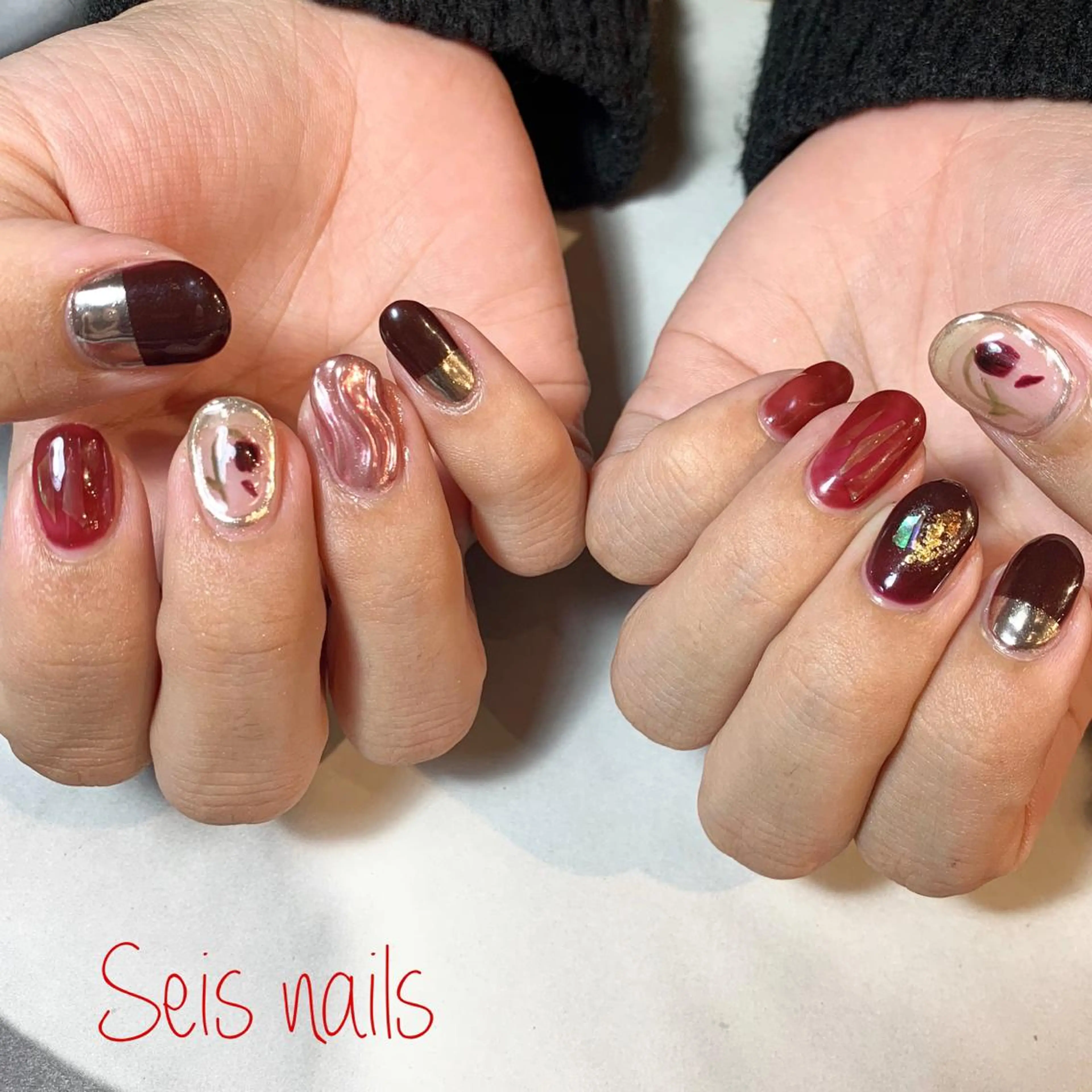 ネイル Seis Shihoのネイルデザイン