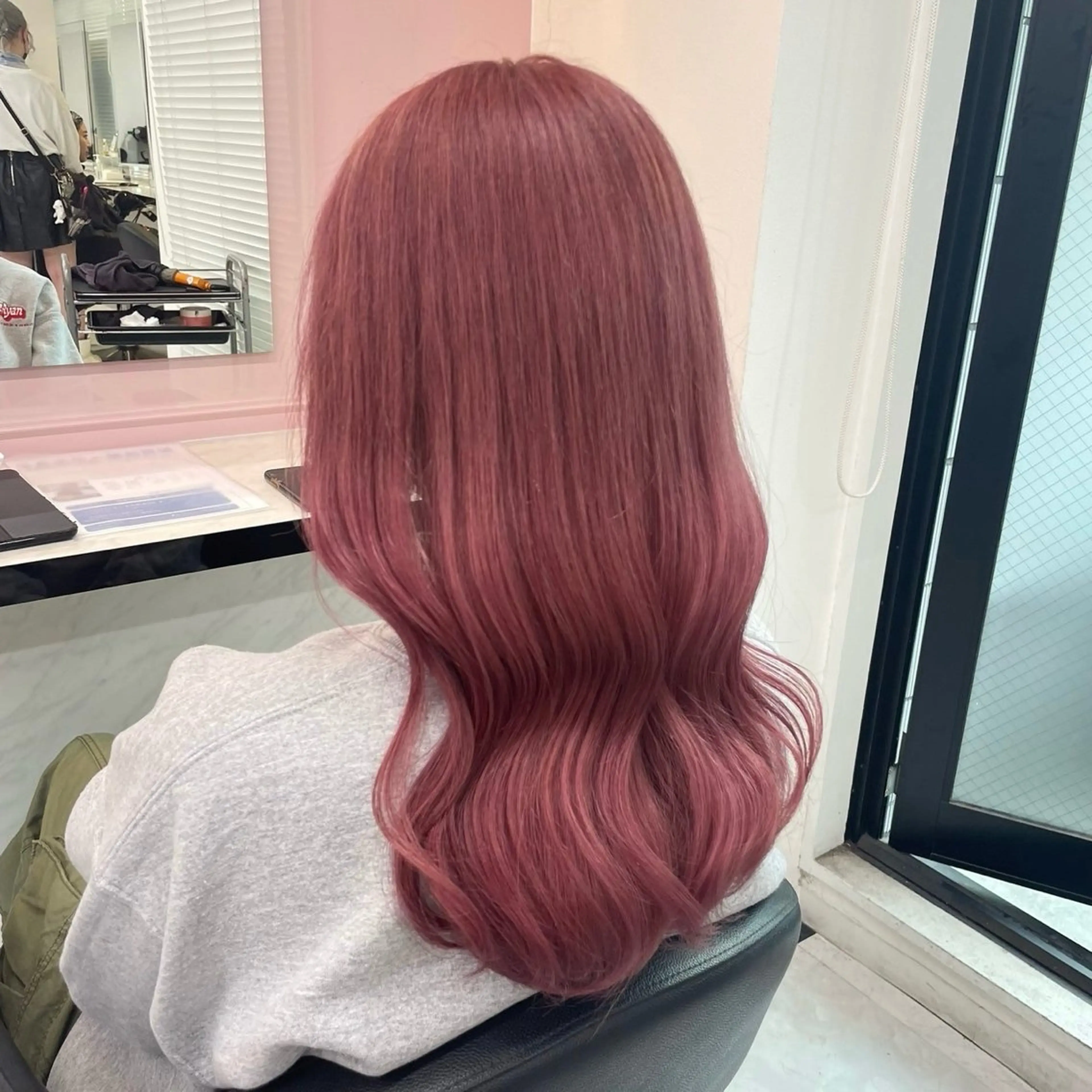 ロング カラー メンズ特化/上野 暖色カラー ダイチのヘアスタイル