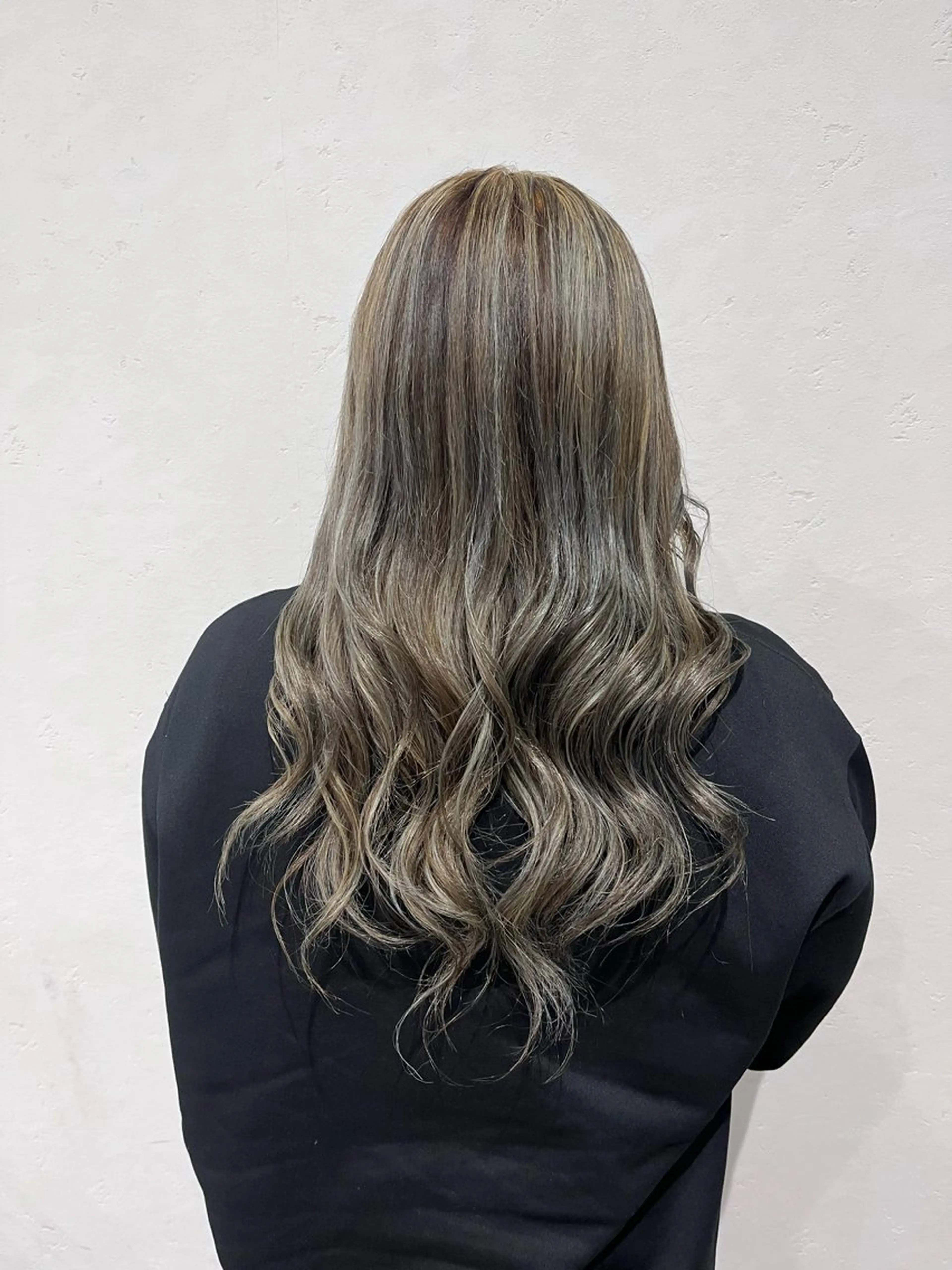 ロング 北島 遥香🫧インナ ー /ベージュカラーのヘアスタイル