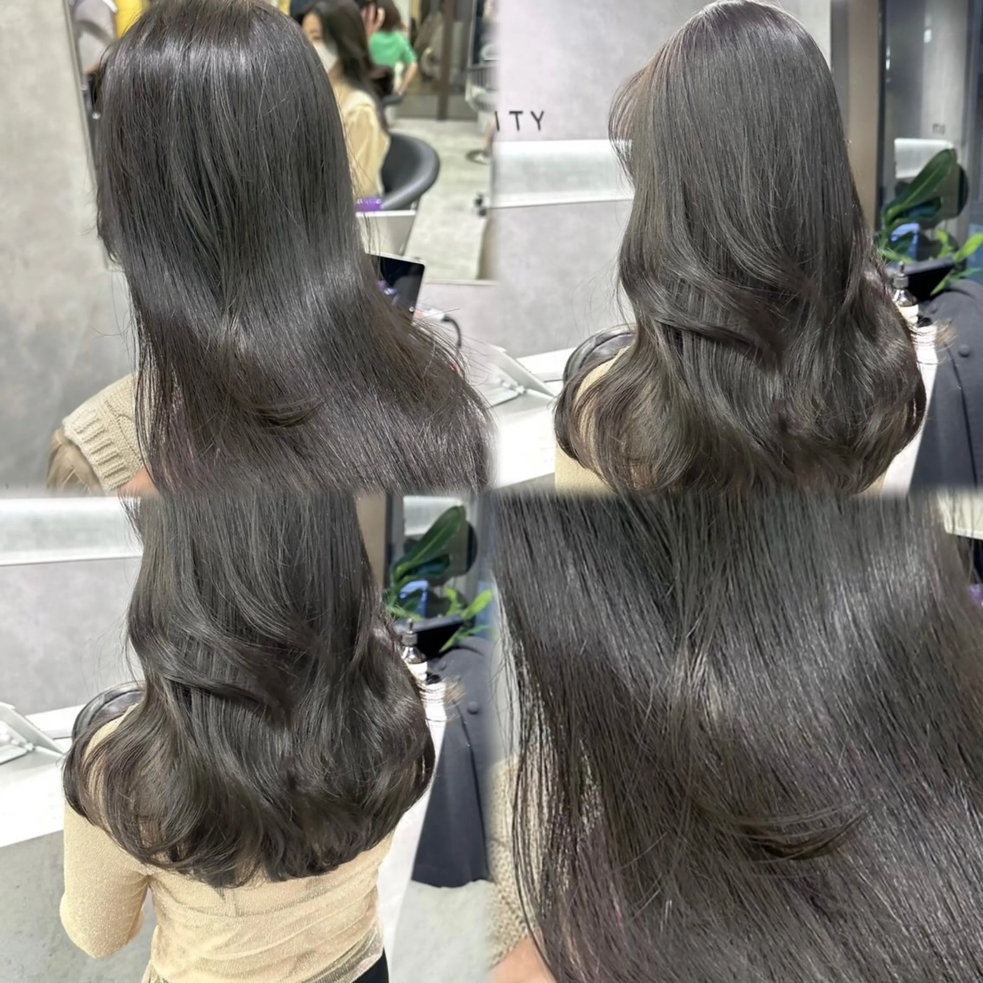 ロング 🤍うる艶韓国 カラー/Hitohaのヘアスタイル