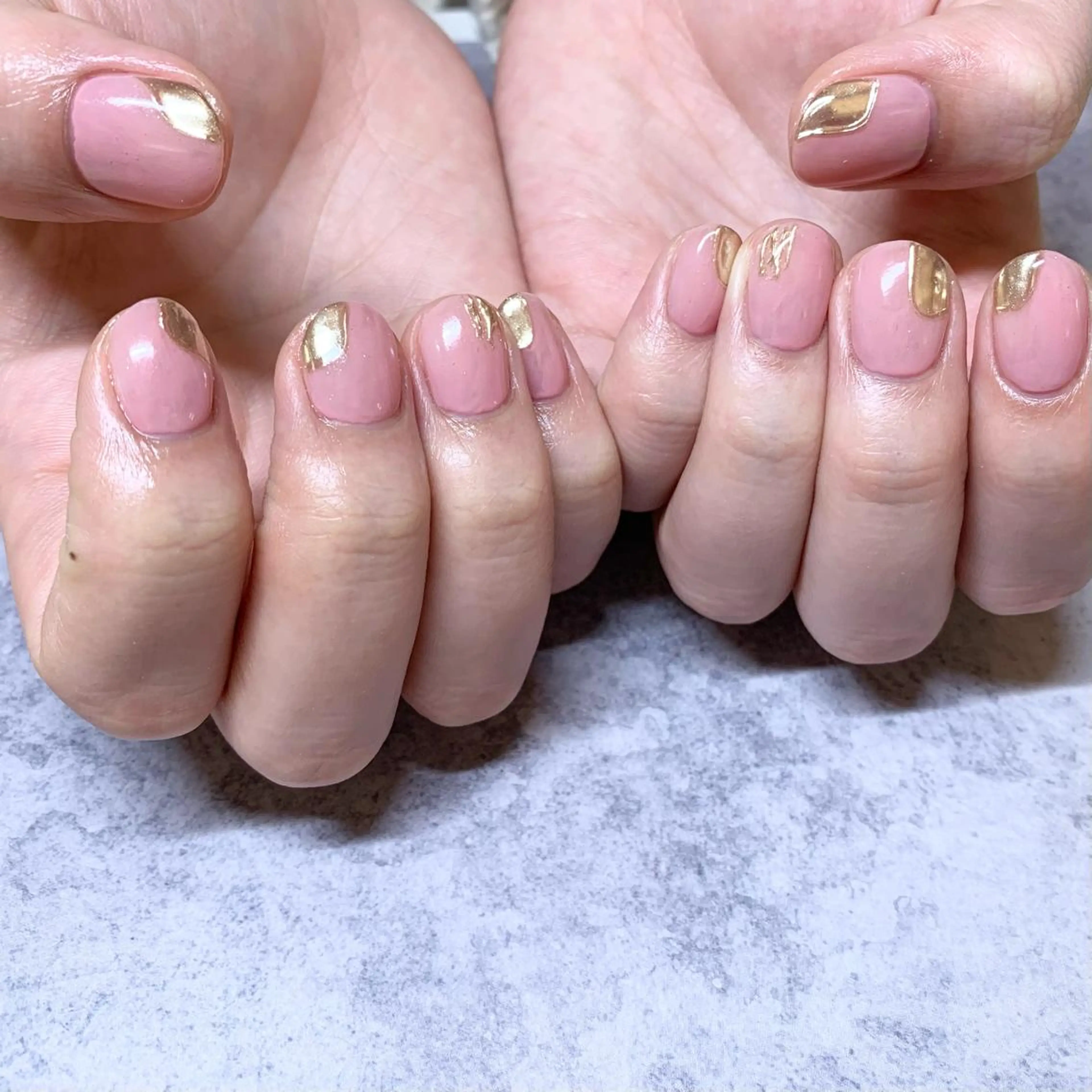 ネイル ハンドネイル ウシク ミユキのネイルデザイン