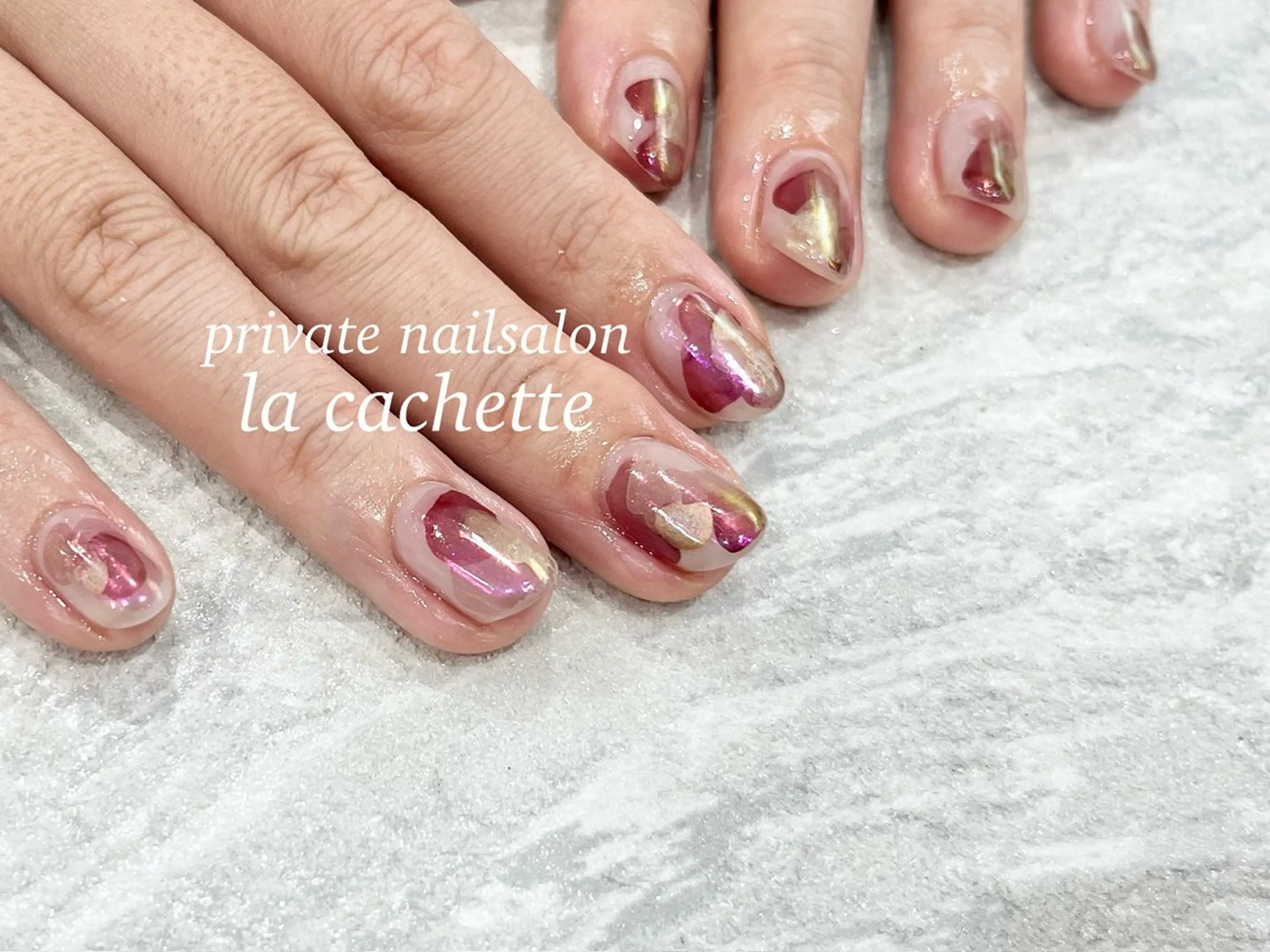 ネイル la cachetteのネイルデザイン