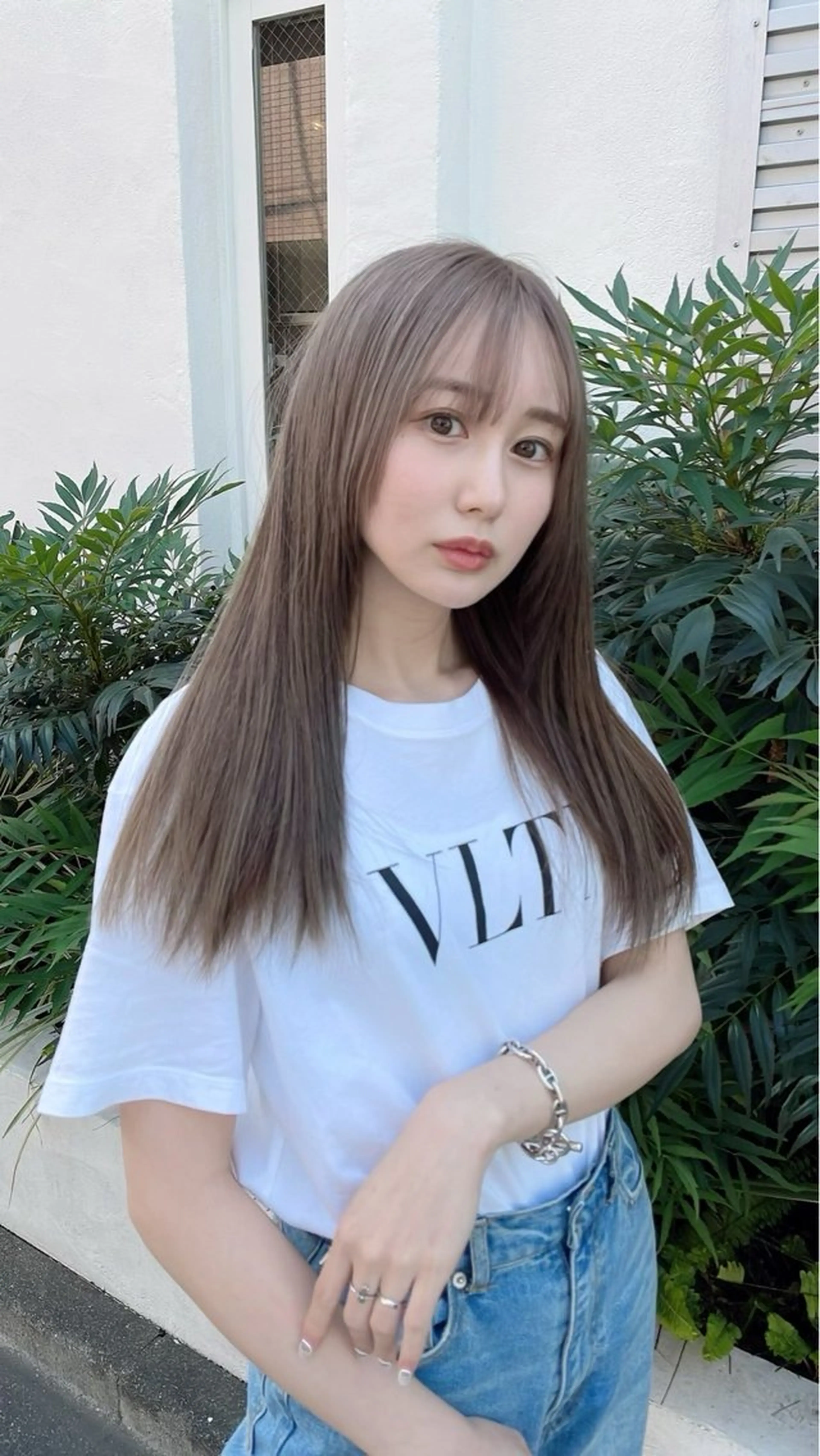 ロング カラー GO TODAYシェアサロン原宿Leap店所属・髪質改善 レイヤー ボブ Naoyaのヘアスタイル