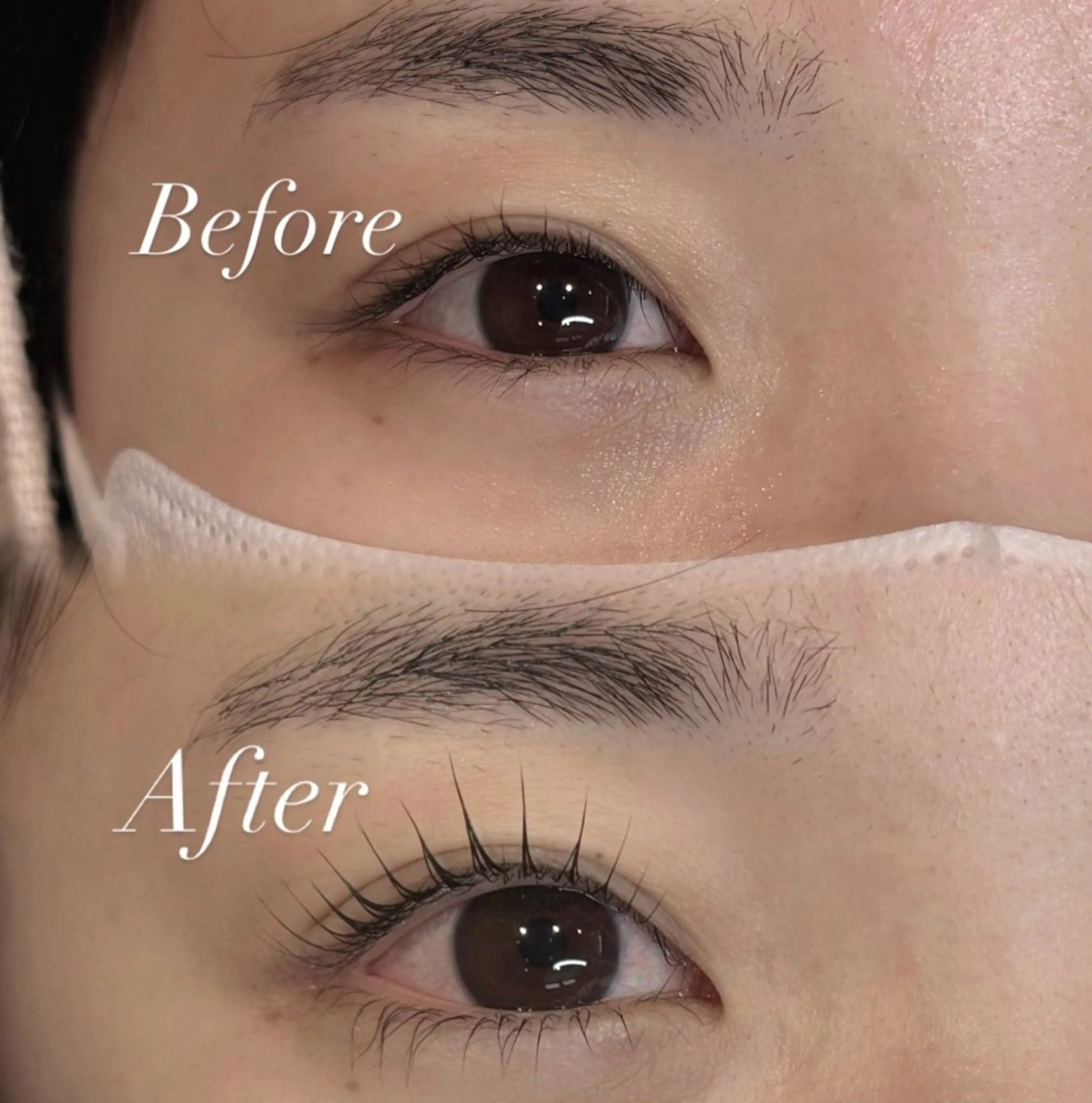 次世代まつ毛パーマ💖今流行りの束感や韓国風も🇰🇷✨の写真