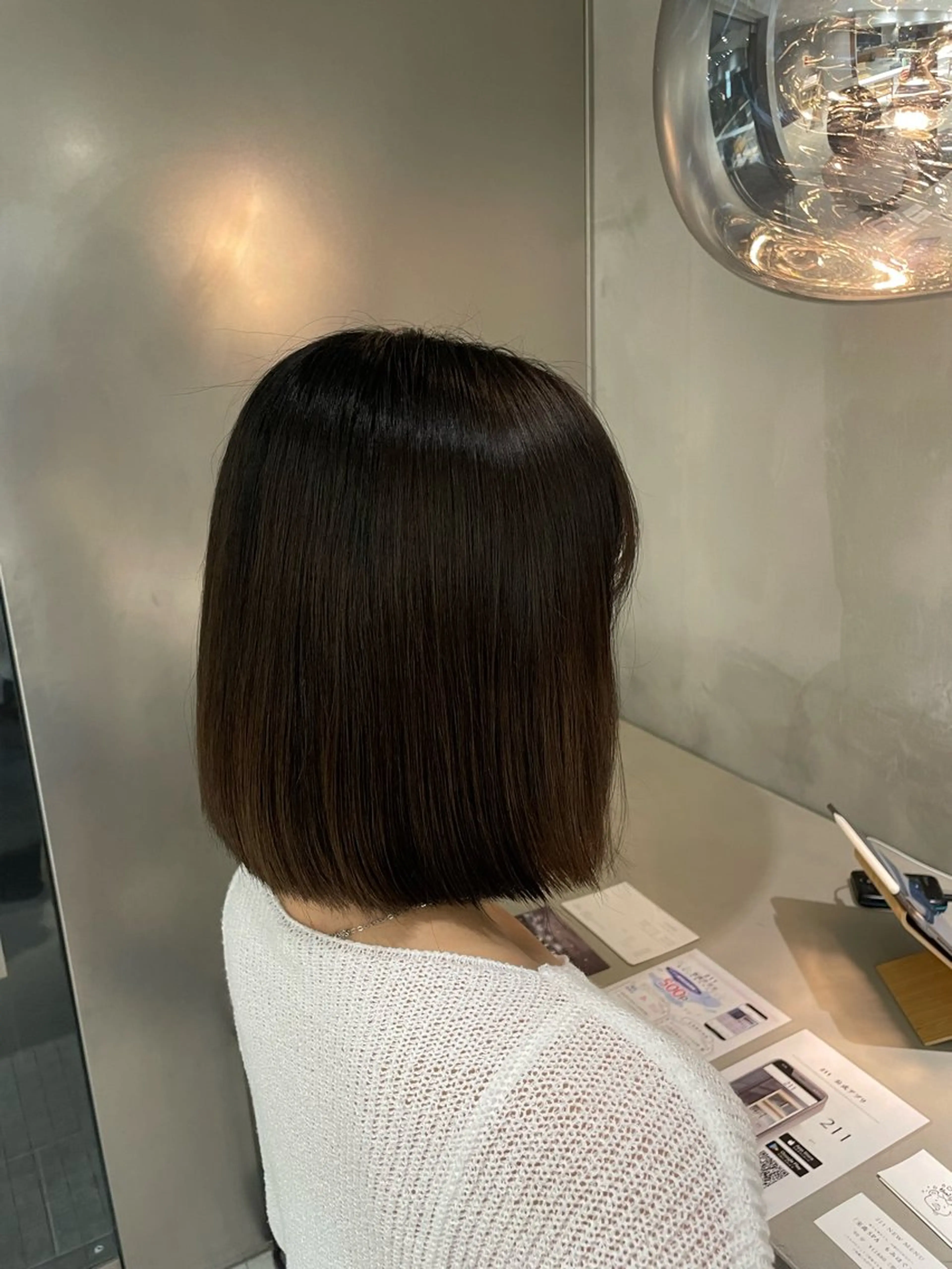 ショート カラー ヘアカラー 頼金 愛海のヘアスタイル