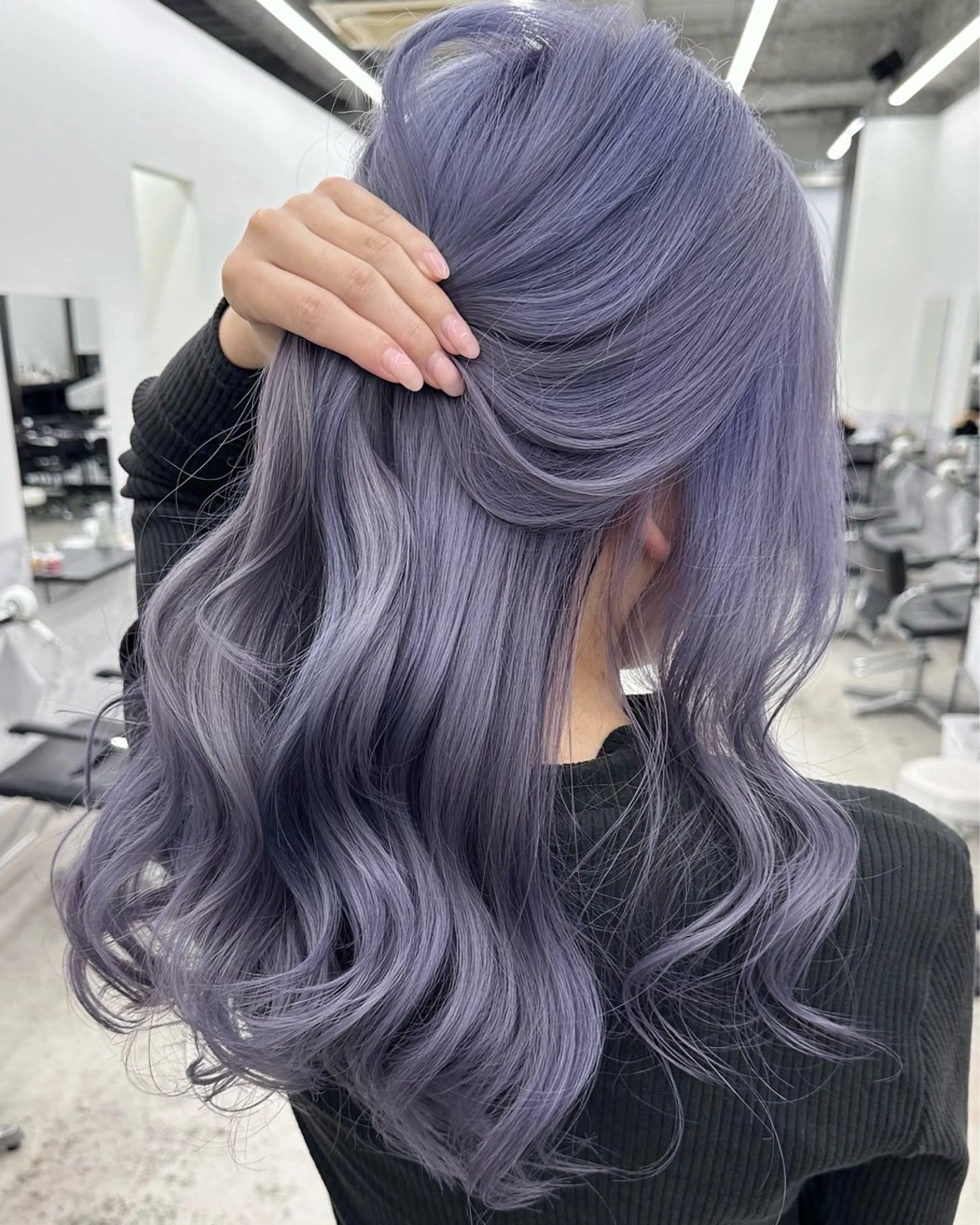 ロング カラー ヘアアレンジ ベージュカラー ブリーチ 抜きっぱなしブロンド ブロンド ブラウンカラー ヘアカラー GO TODAY シェアサロン 原宿本店所属・原宿ハイトーンカラー 🌼みるい🌼のヘアスタイル