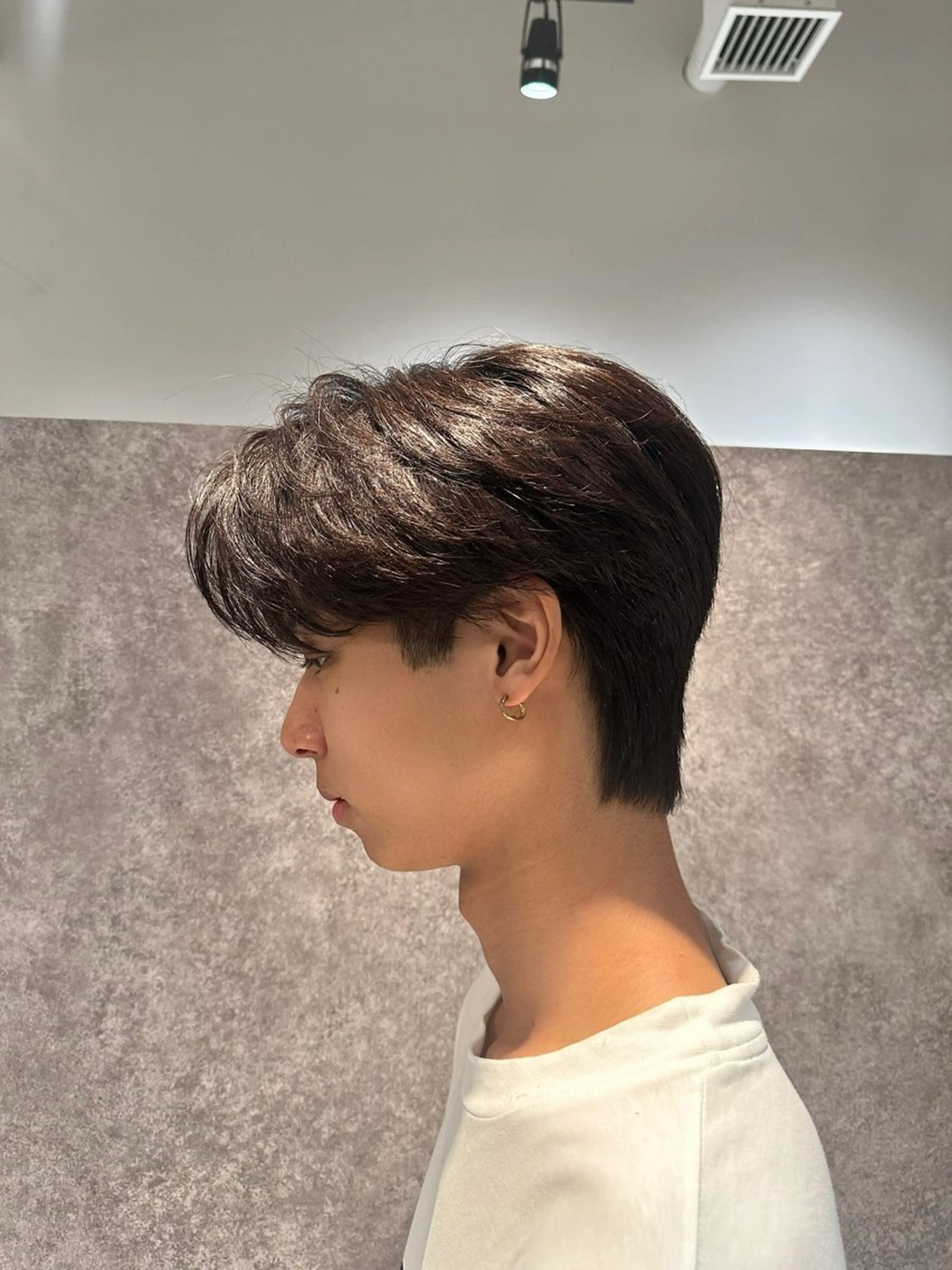 パーマ メンズ センターパート メンズ特化美容師/ 廣瀬勇斗のヘアスタイル