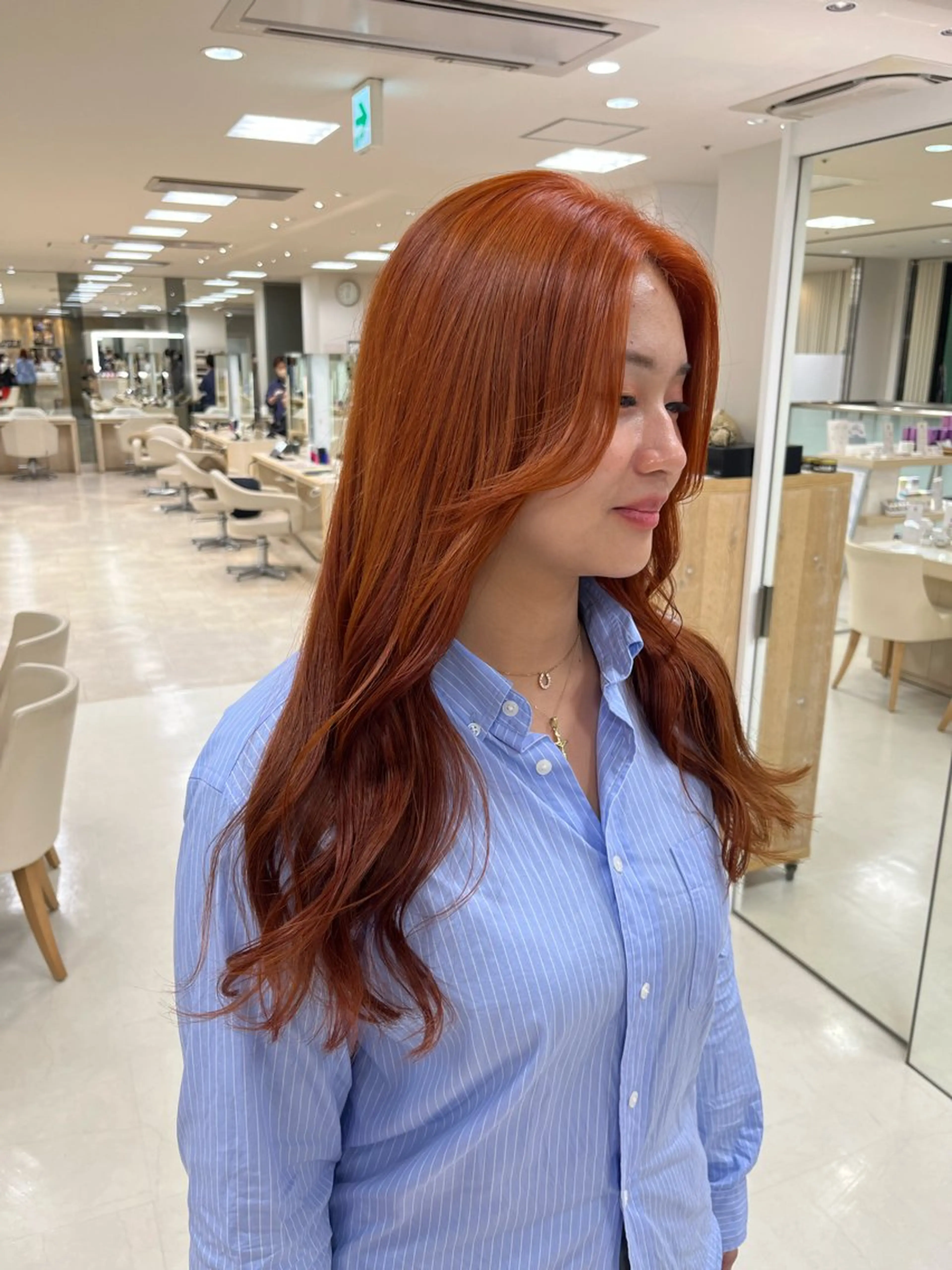 ロング カラー 暖色専門美容師🎀 お客様満足度◎のヘアスタイル