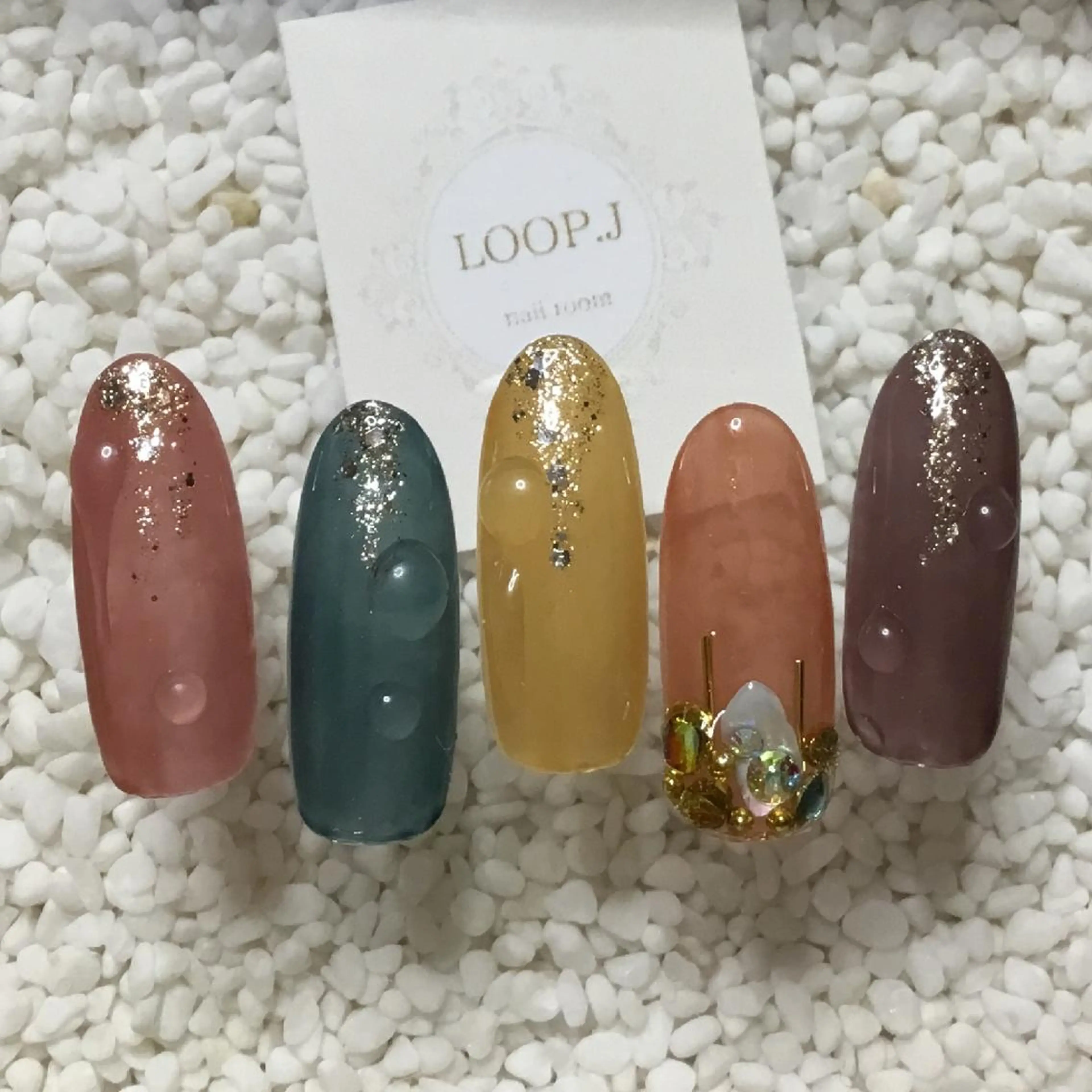 ネイル ハンドネイル おおくぼ めぐみのネイルデザイン