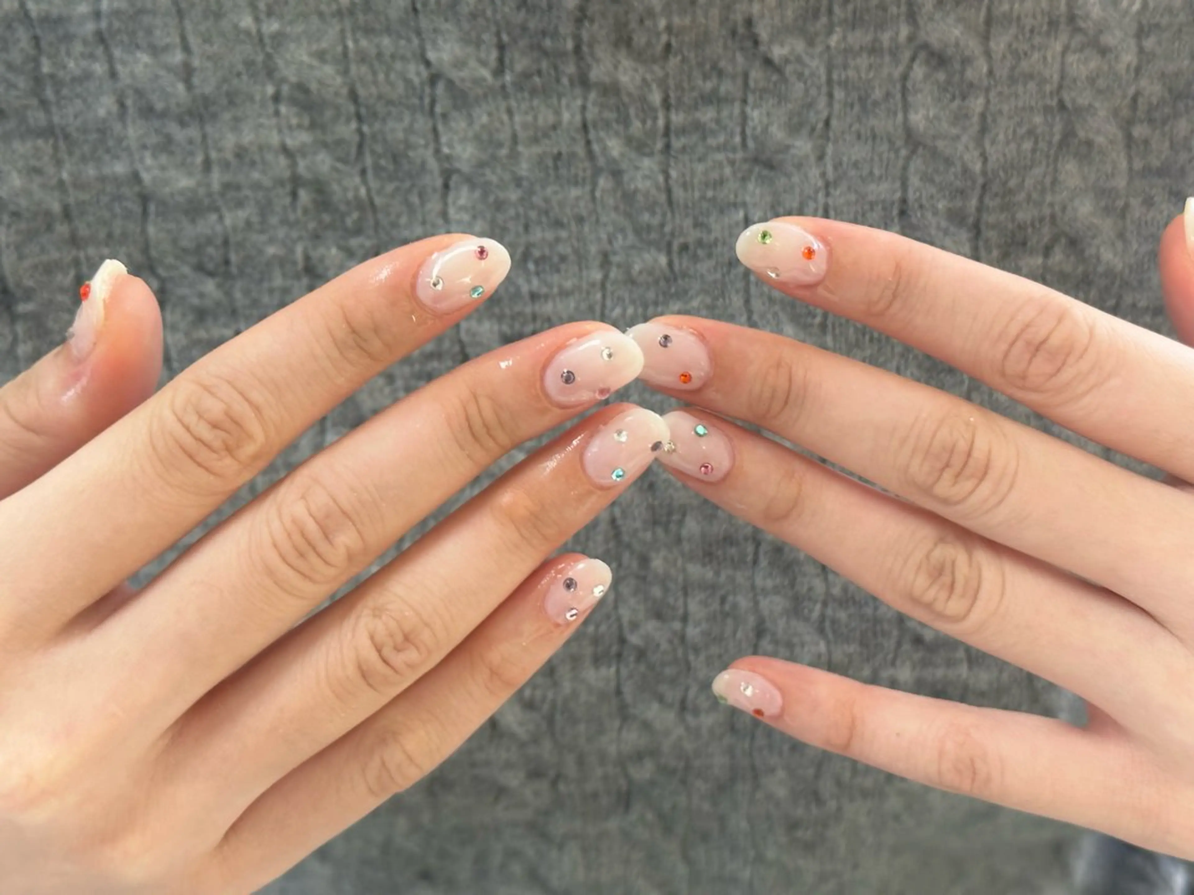 ネイル ハンドネイル ハンドケア 🍑 momo_nailのネイルデザイン