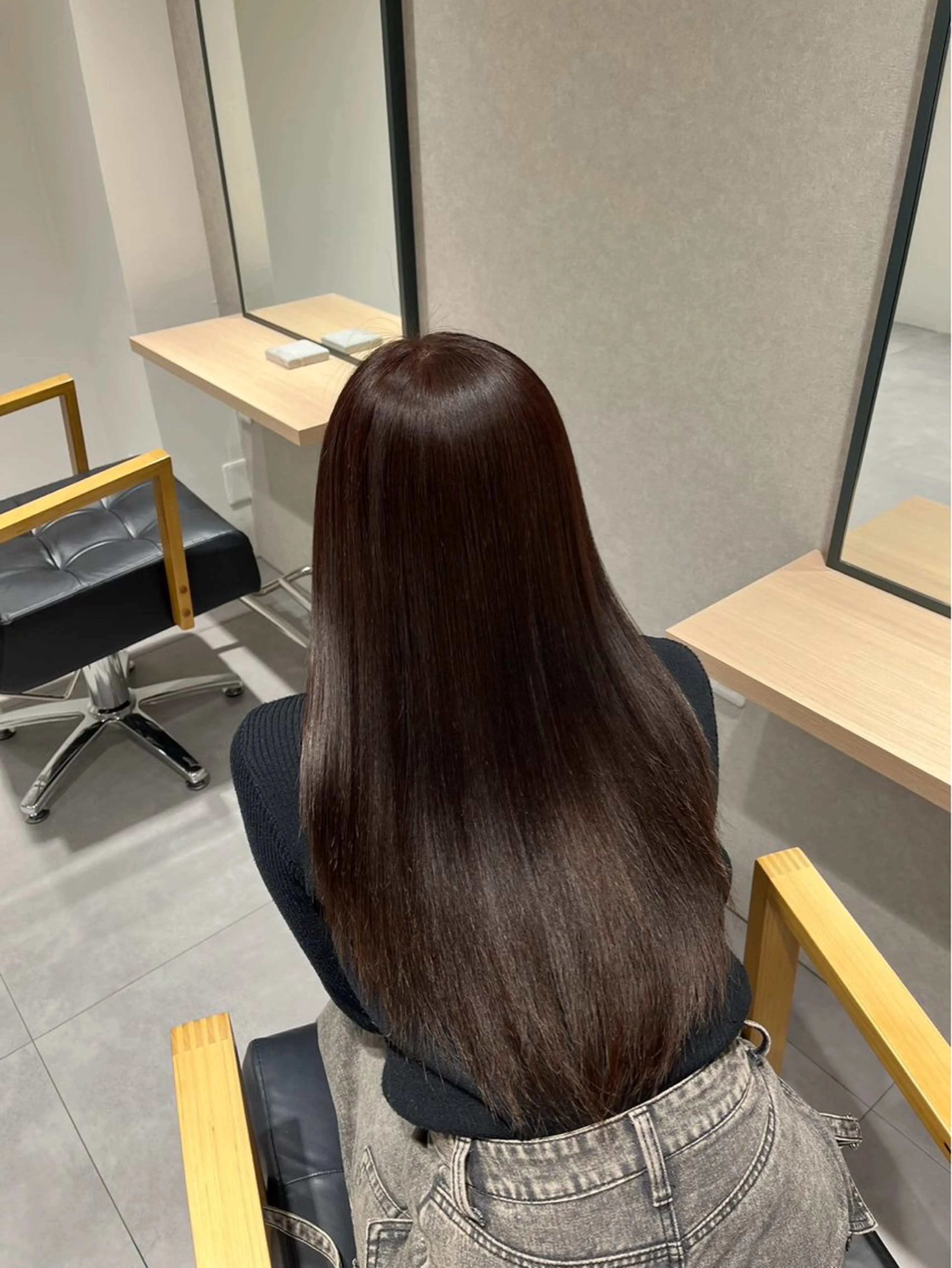 ロング ヘアカラー 塩濱 洋太のヘアスタイル