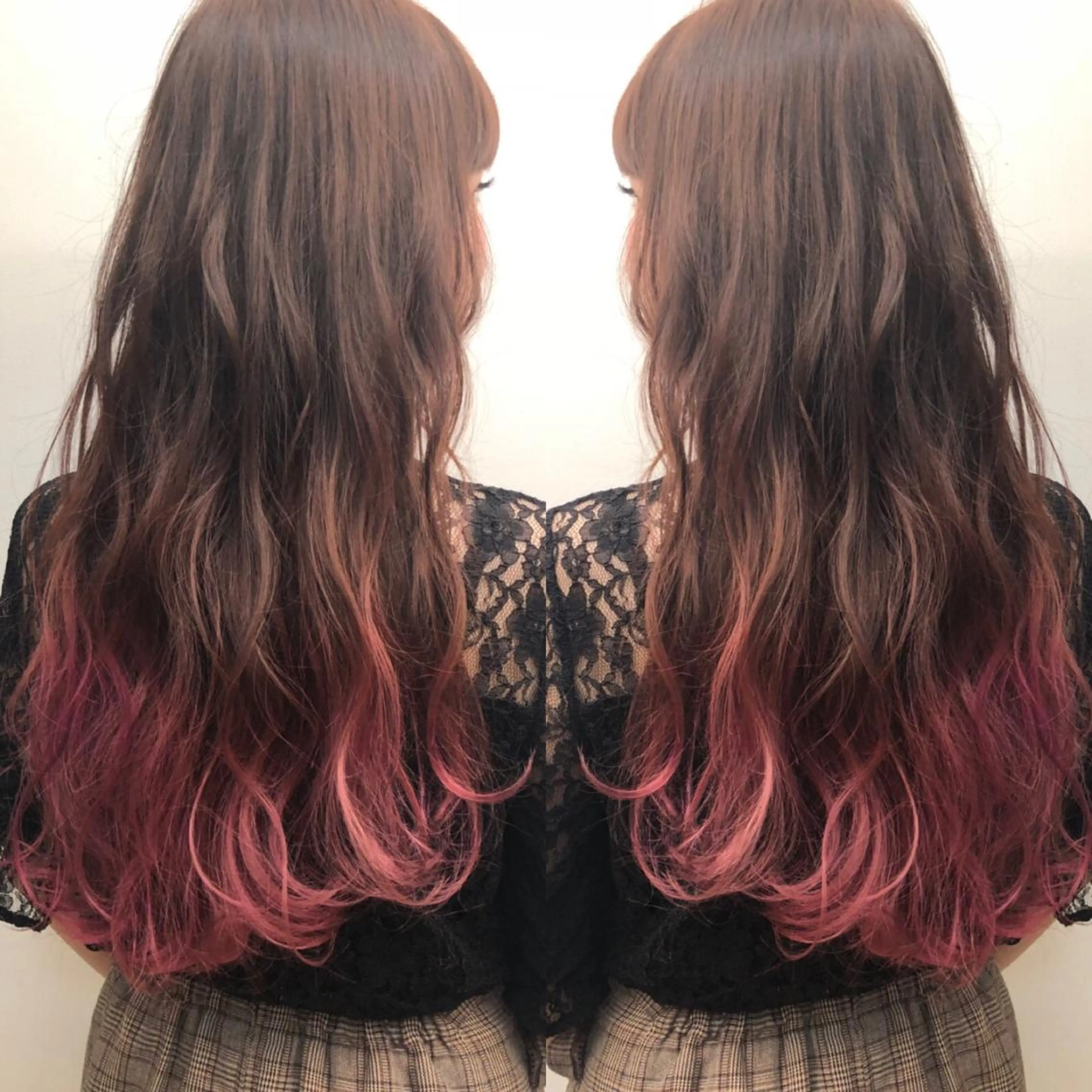 ロング カラー 森本 光貴のヘアスタイル