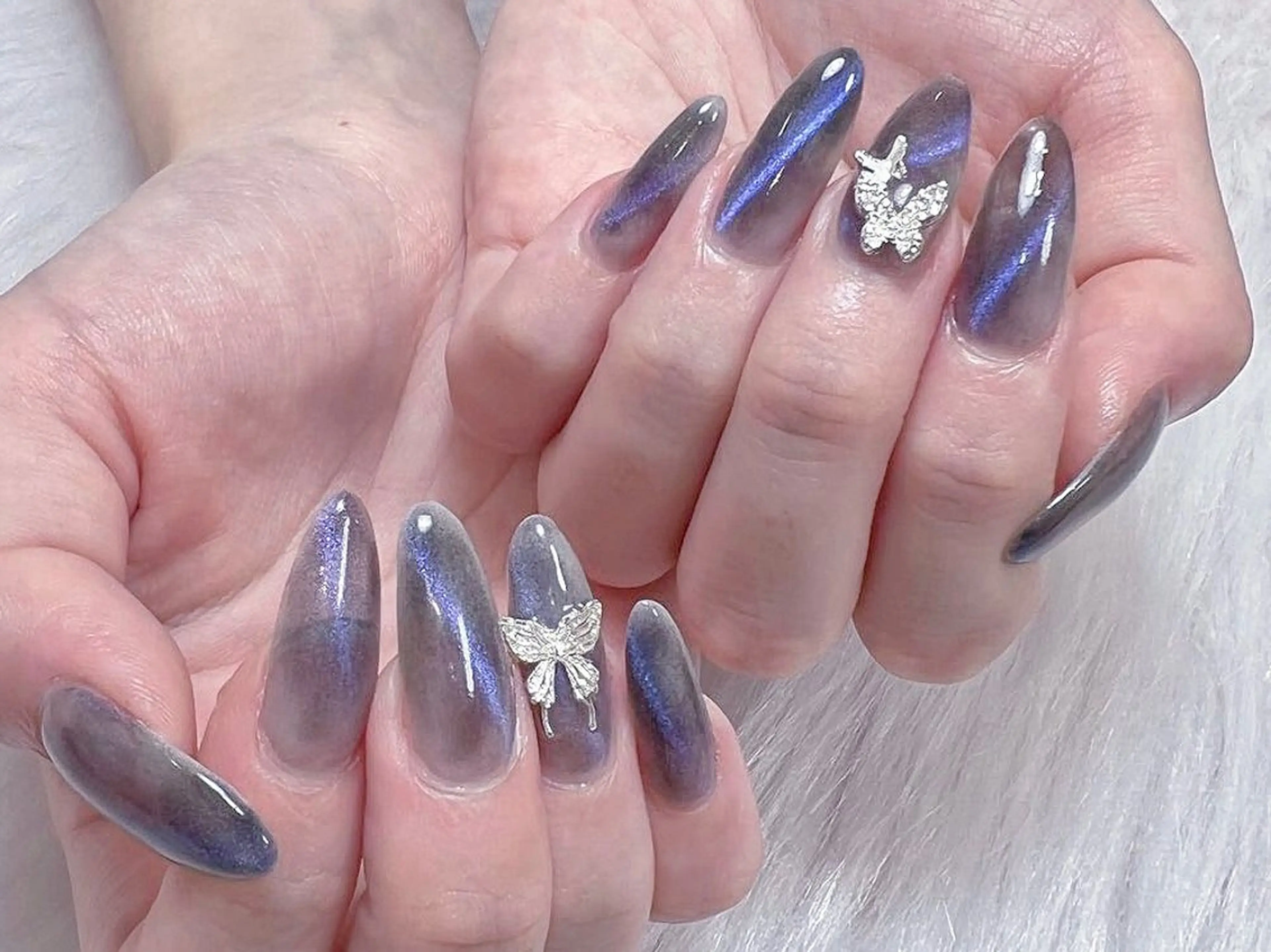 ネイル マグネットネイル スカルプネイル ハンドネイル ハンドケア DEMAIN- 🕊️研修のネイルデザイン