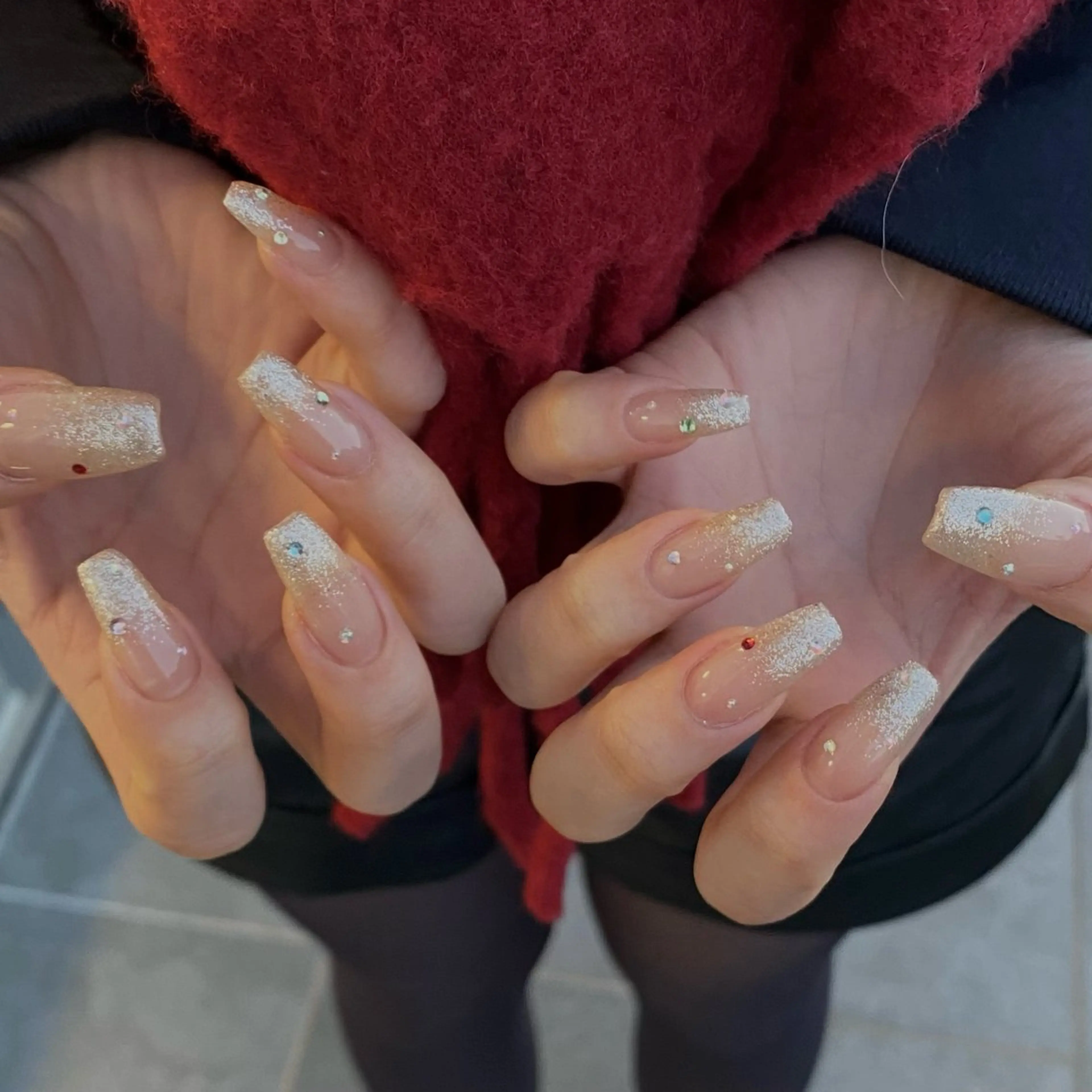 ネイル 冬ネイル クリスマス Angie Nail Eyelash所属・YUNE Angieのネイルデザイン