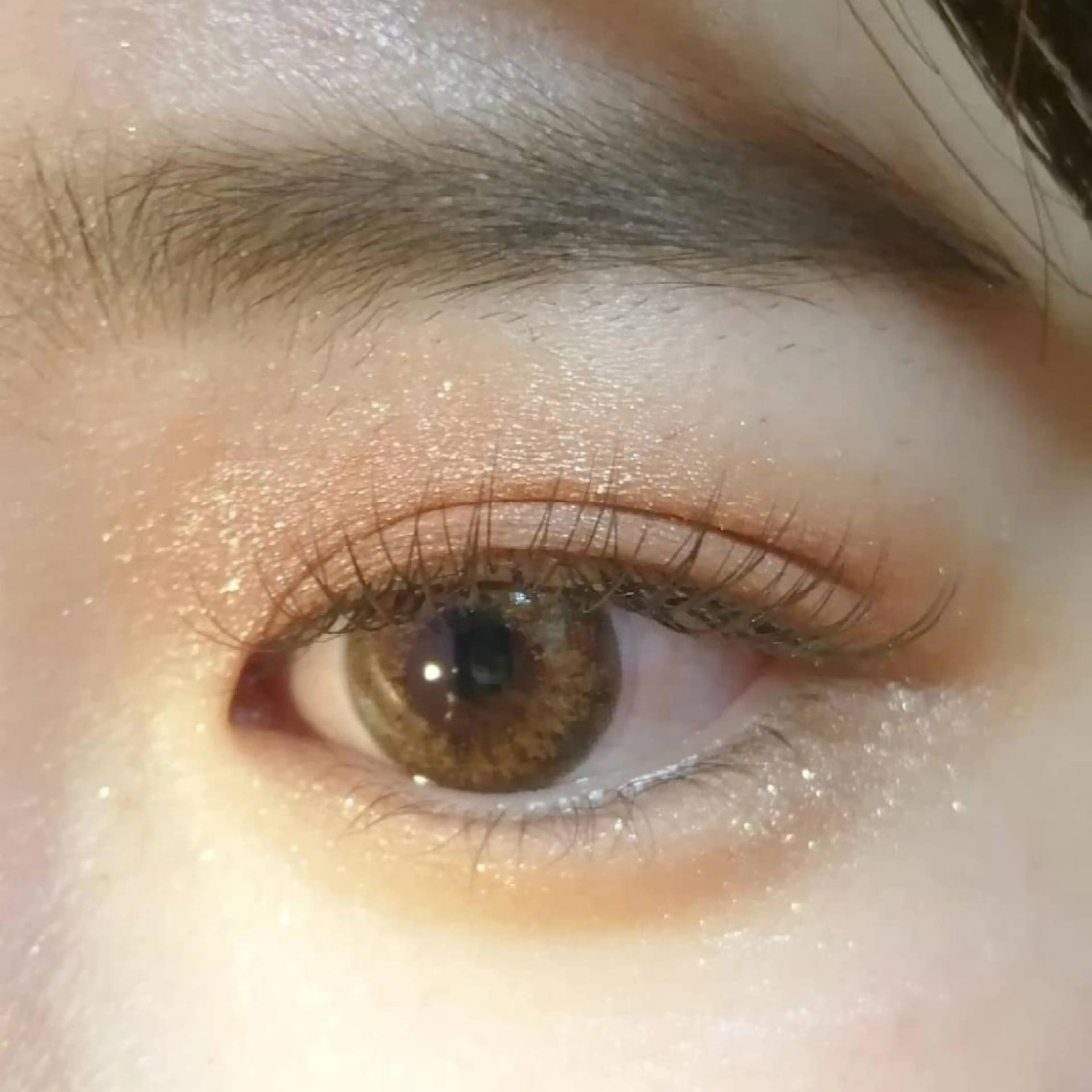 カラー マツエク・マツパ ブラウンカラー カラーマツエク マツエク Rosie ロージー 渋谷所属・ROSIE yunaのマツエク・マツパデザイン