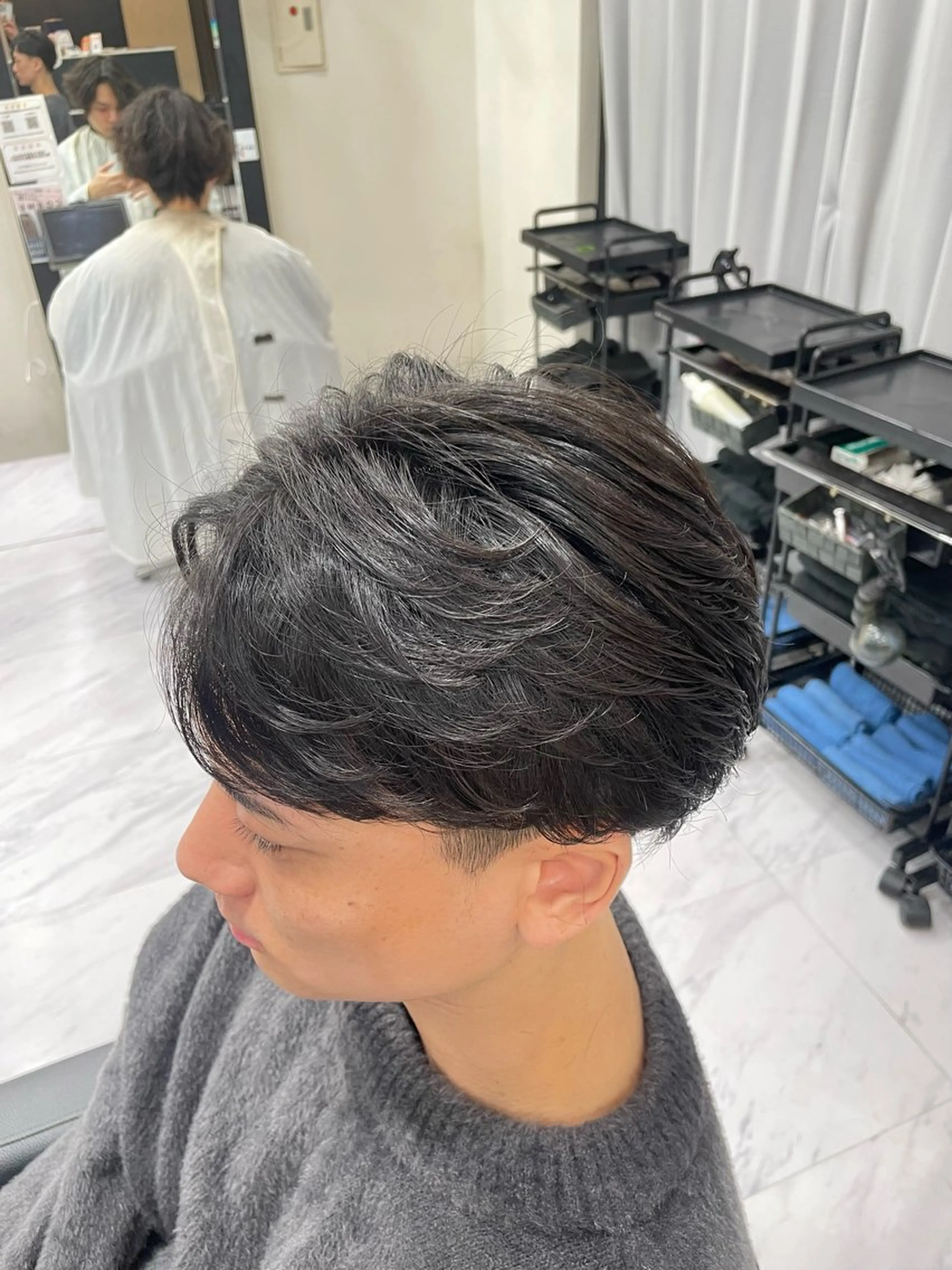 パーマ メンズ メンズパーマ デート カット パーマ トリートメント 🍒KUMAGAI 🍒のヘアスタイル