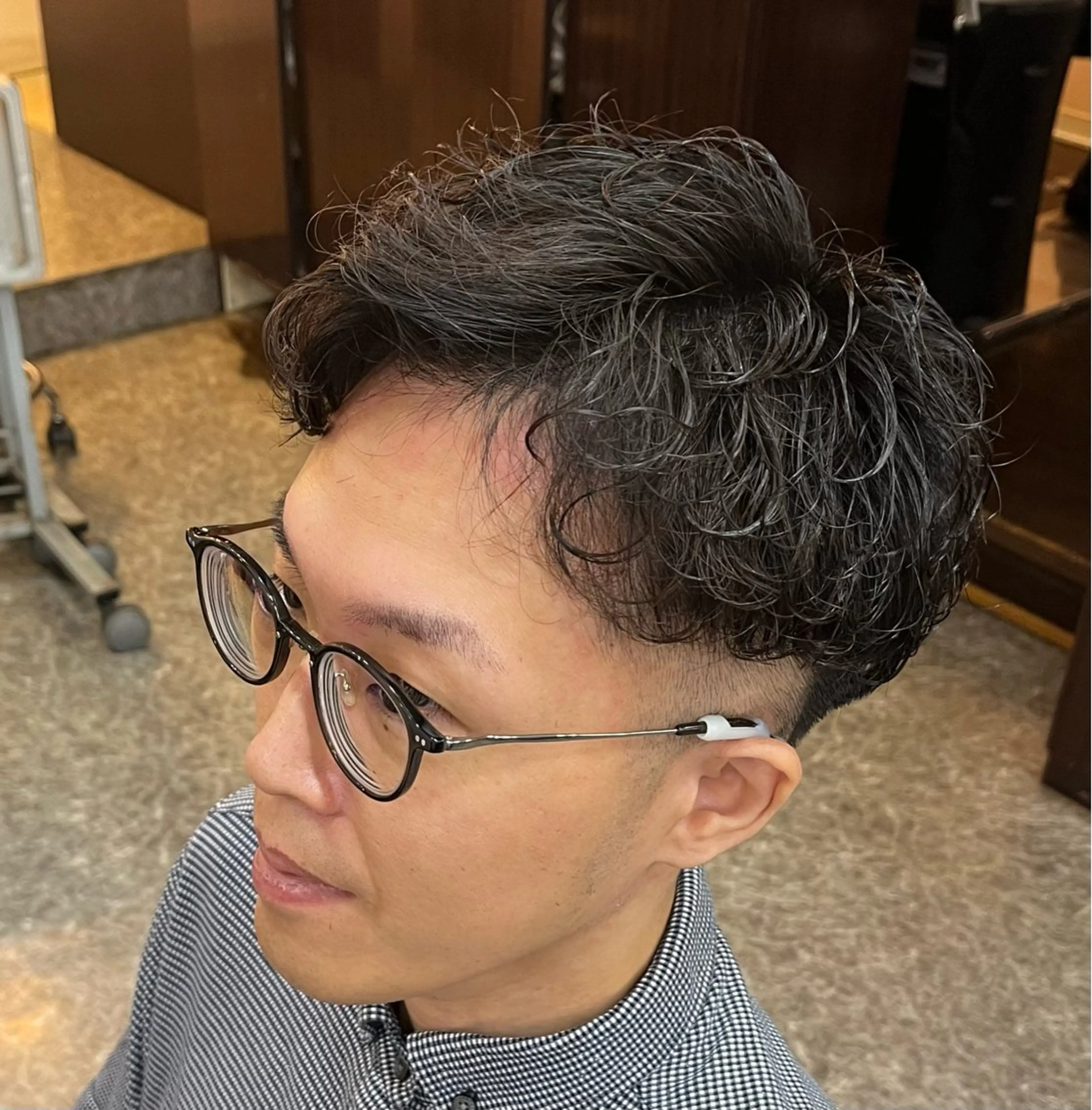 ミディアム パーマ CuMARi所属・🌈福本 裕也🌈のヘアスタイル