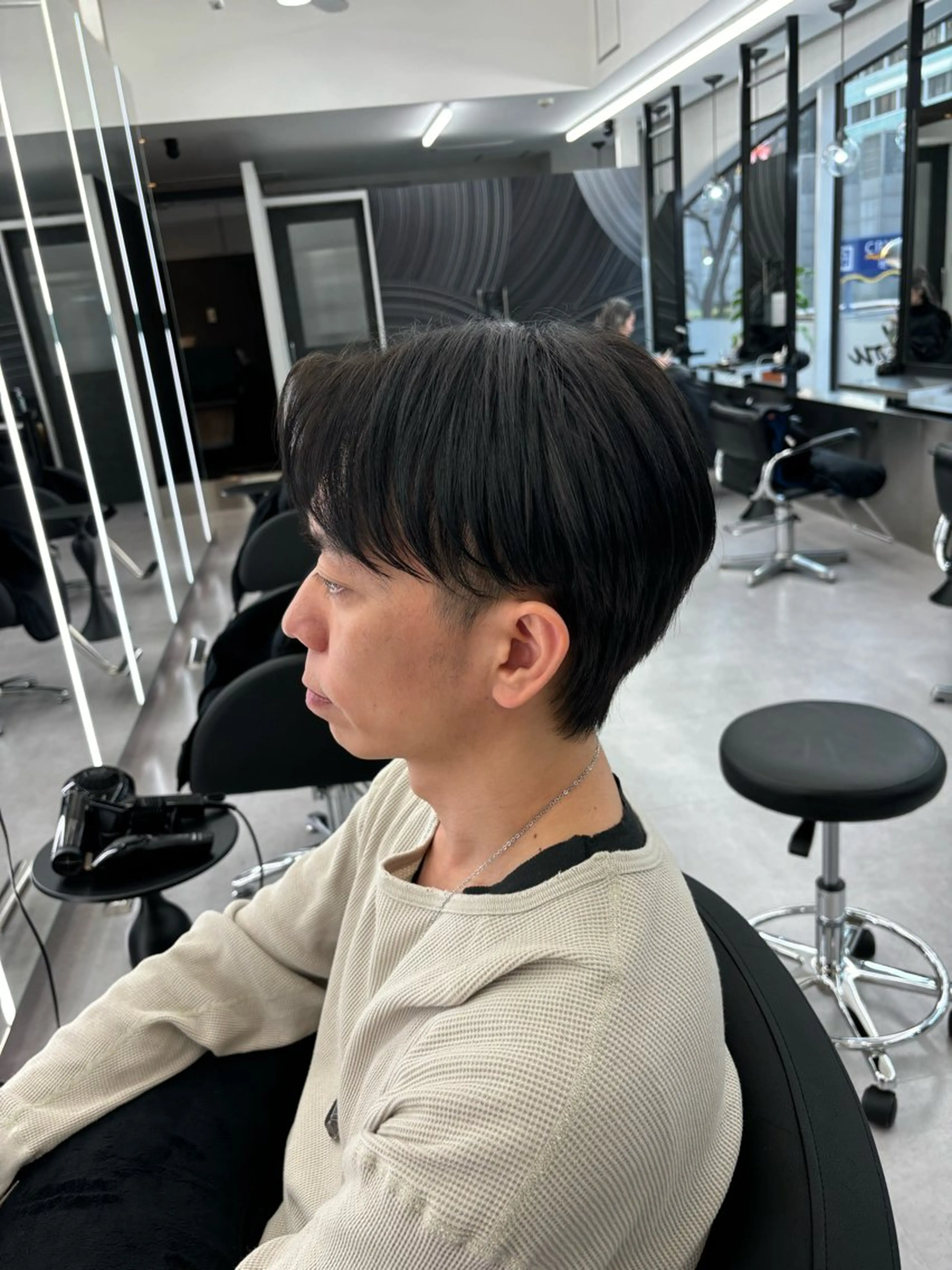 メンズカット＋高彩度カラーの写真