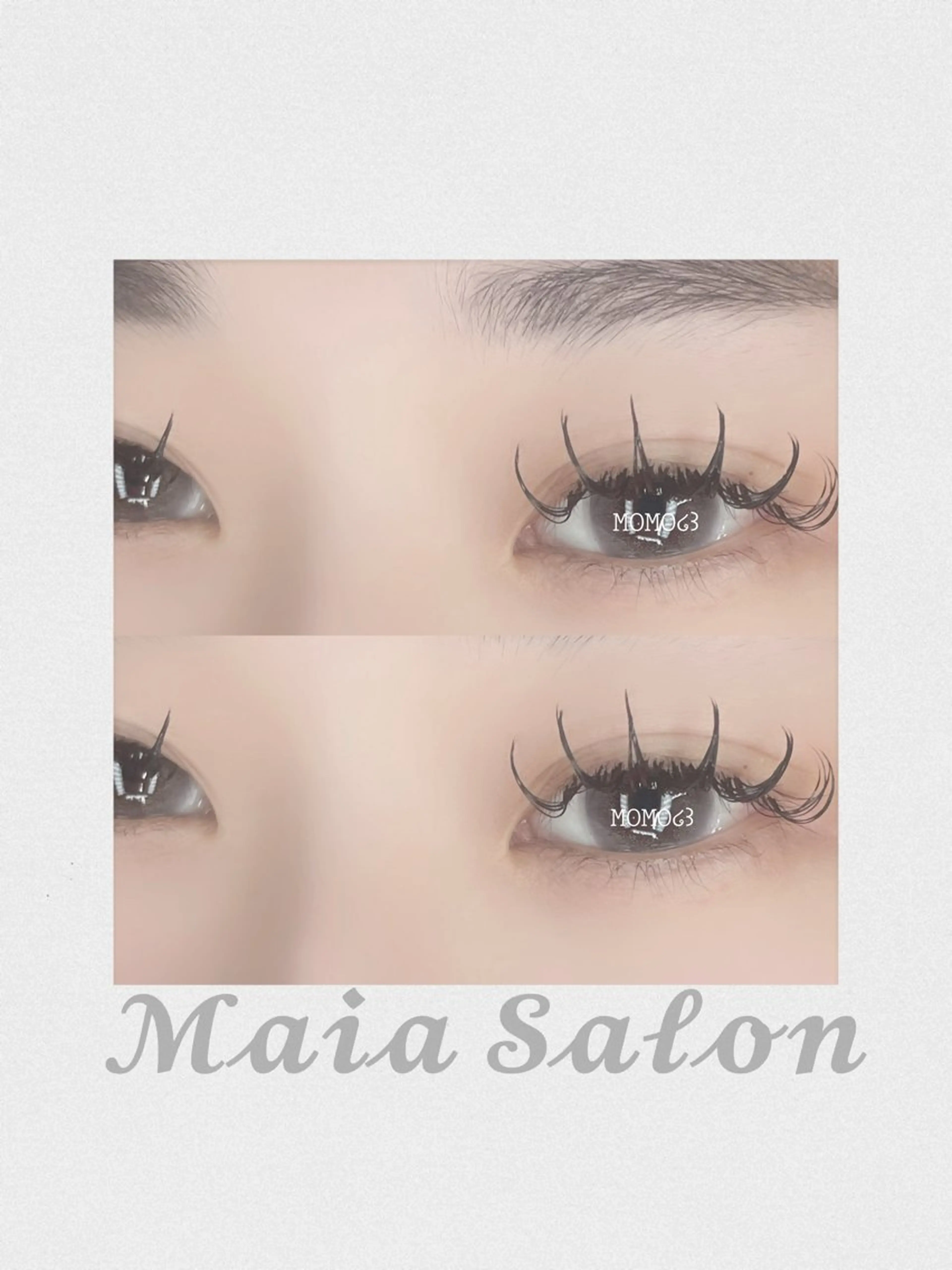 マツエク・マツパ マツエク モテデザインのプロ モモ🍑のマツエク・マツパデザイン