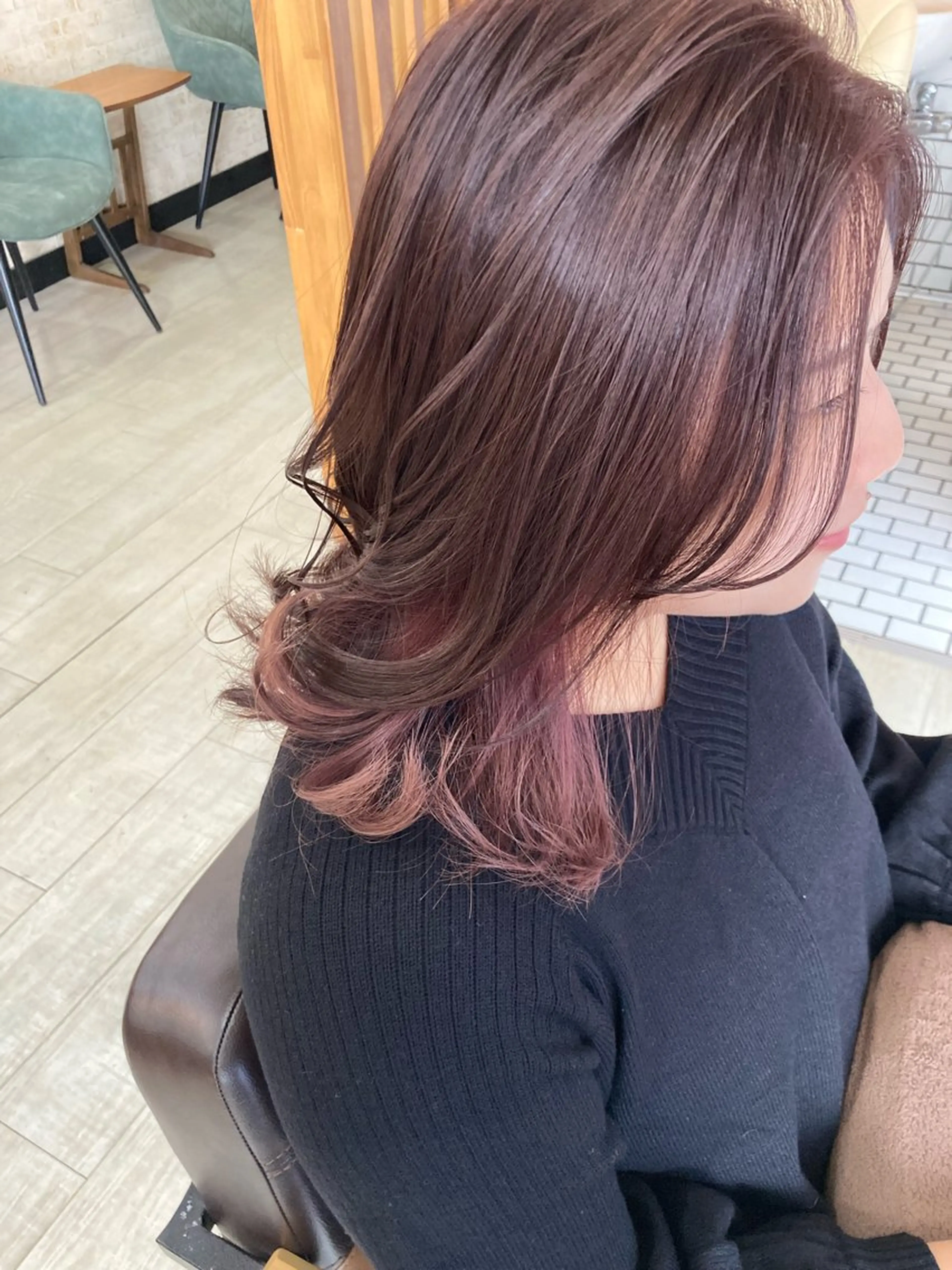 ミディアム カラー カット ヘアカラー AdeLaide Hair所属・Mina Akiyamaのヘアスタイル